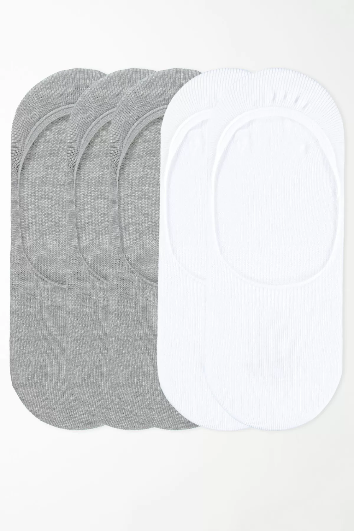 Calzini Antiscivolo Tezenis Donna - 5 Paia Confortevoli in Cotone Puro