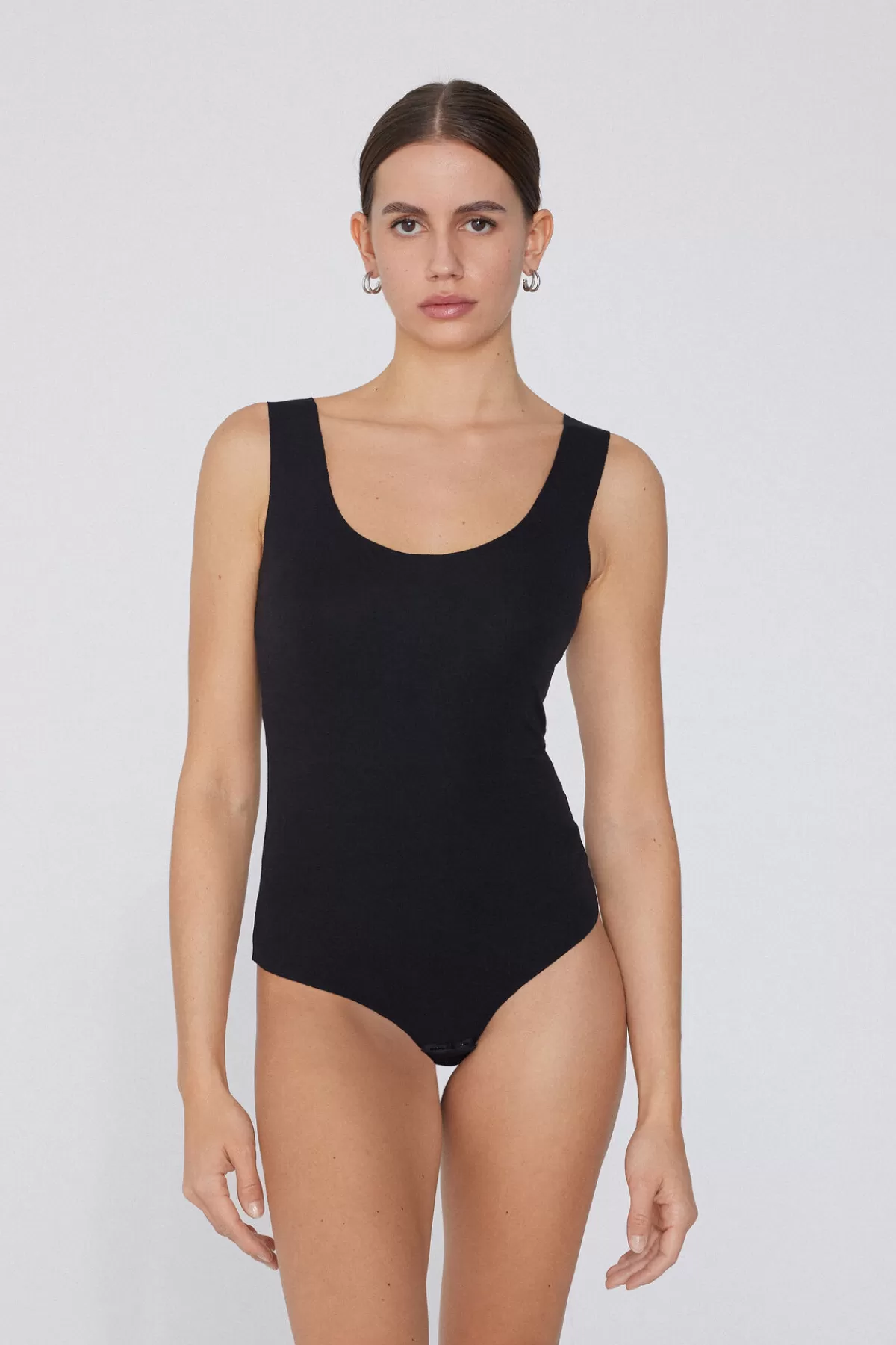 Tezenis Body Donna in Cotone Morbido con Taglio Vita Ravvivato
