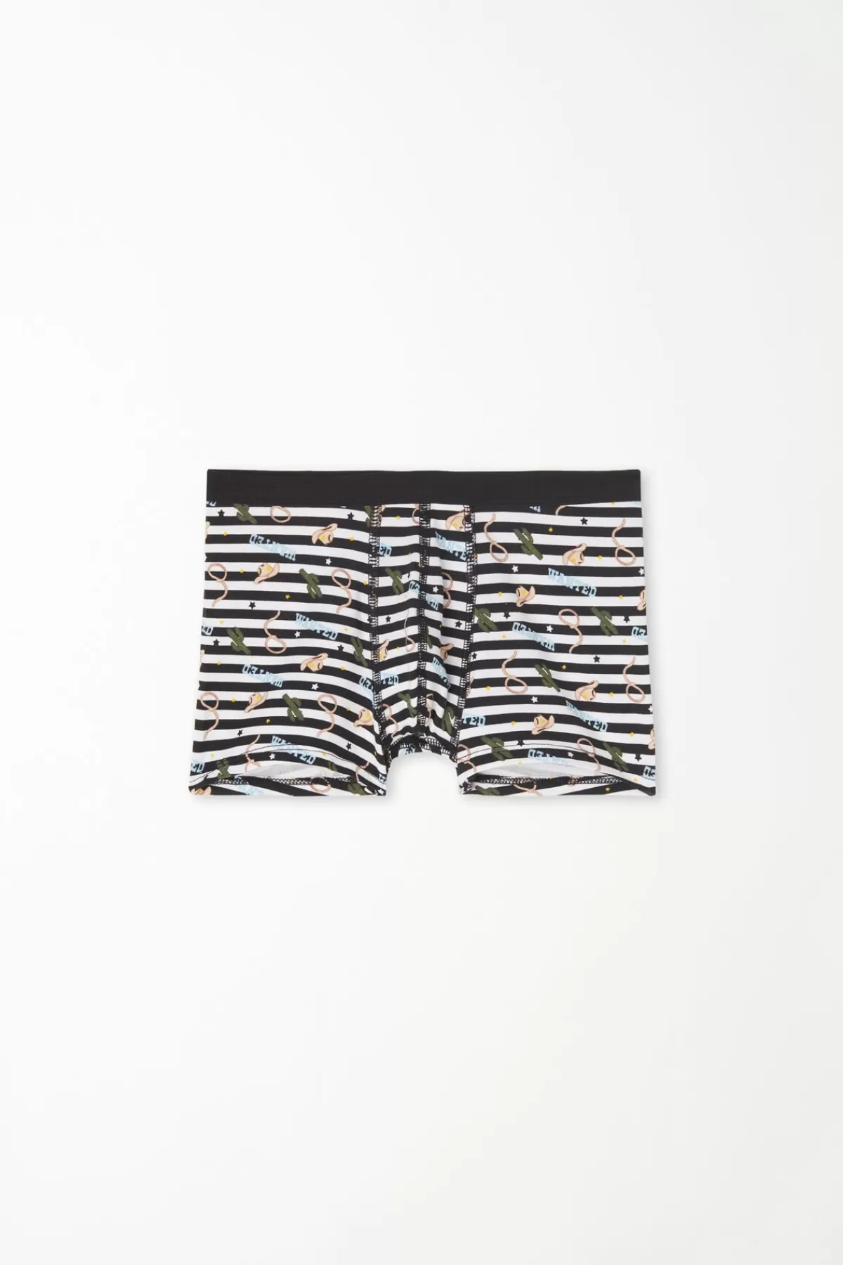 Mutandine Boxer Bambino in Tessuto Colorato - Tezenis Basic Linea Bimbo Confortevole