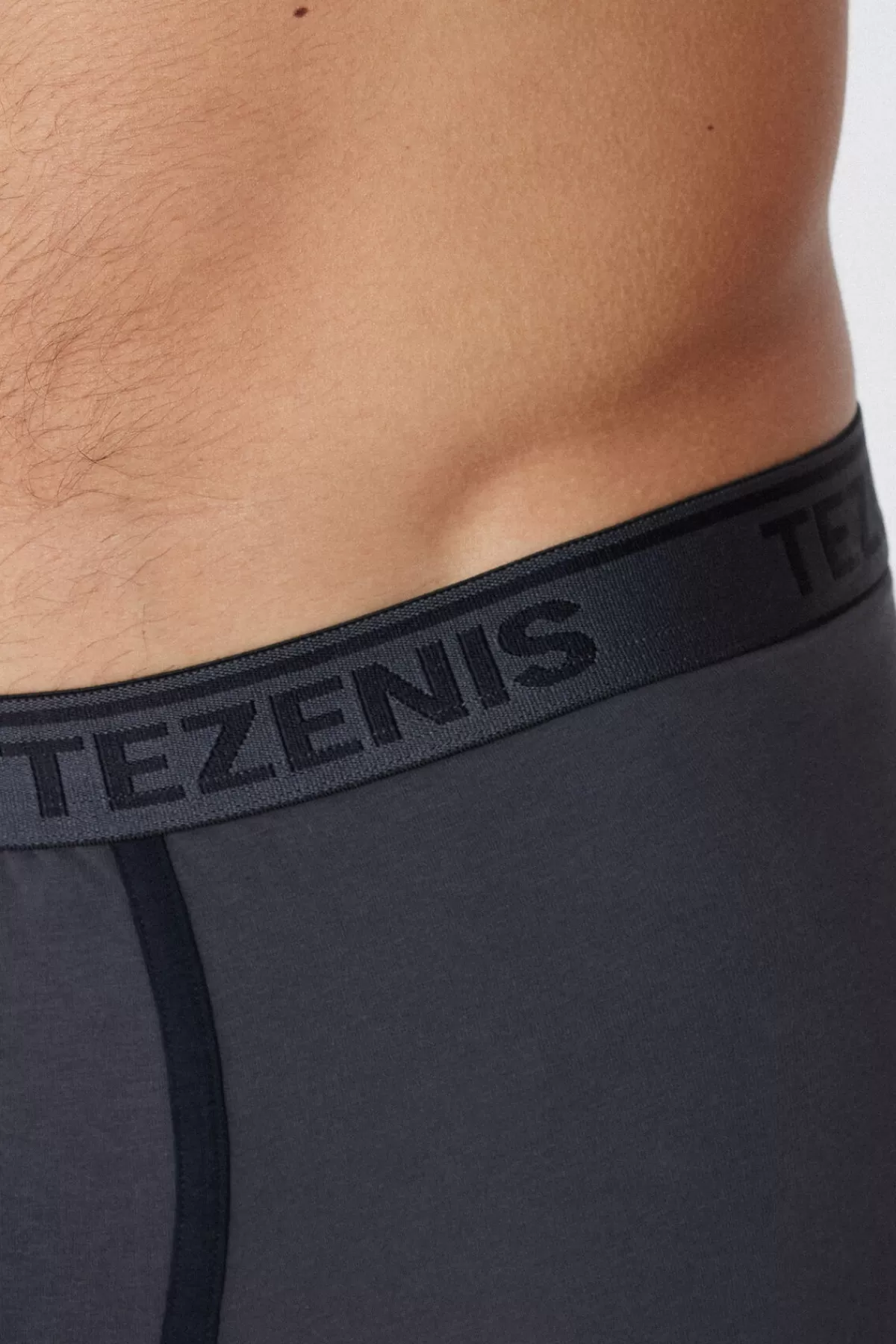 Boxer Uomo Tezenis in Puro Cotone con Dettagli Contrastanti e Logo Ricamato - Comfort Naturale e Design Moderno per un Look Casual e Raffinato