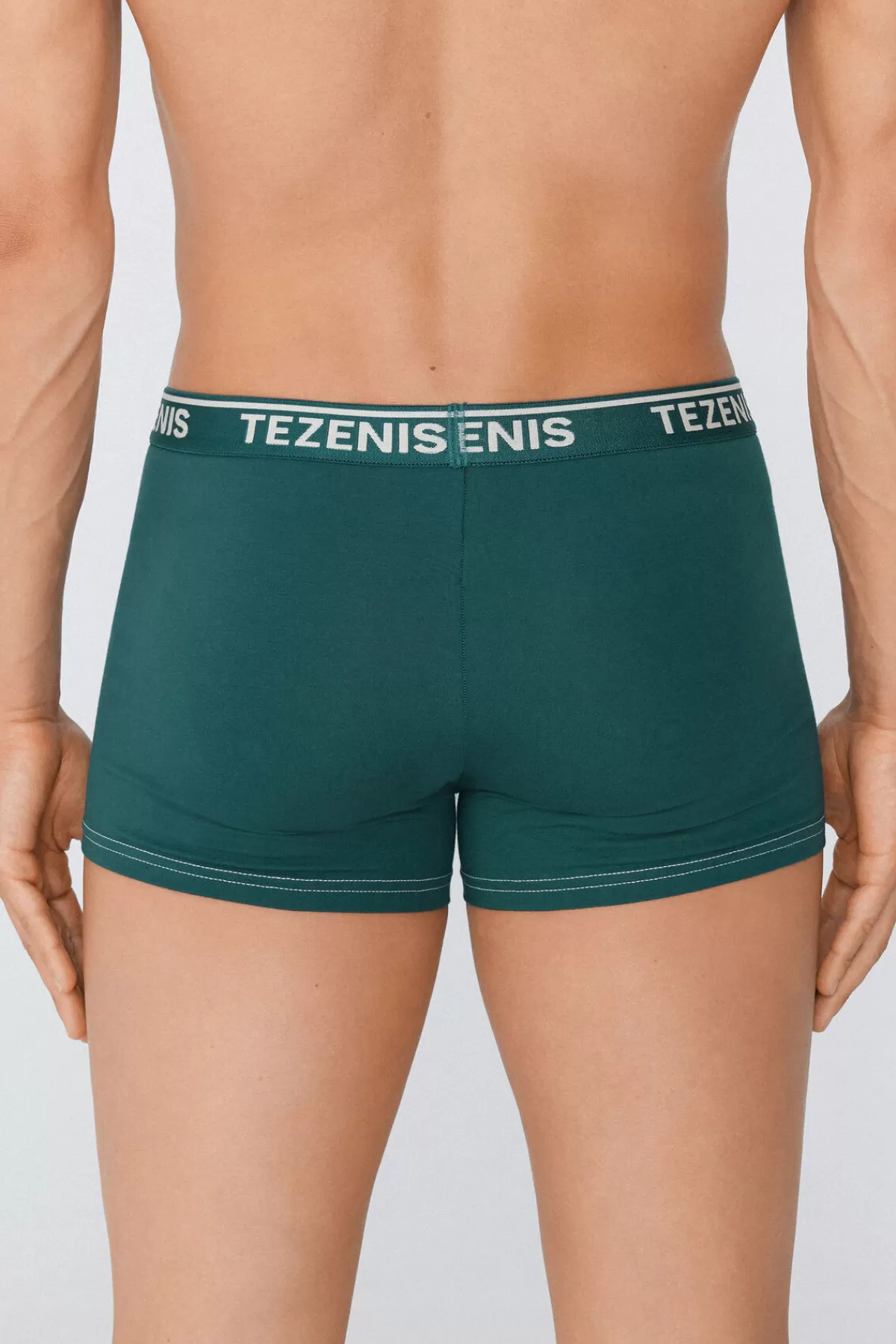 Slip Uomo Comodi in Puro Cotone con Cuciture Decorativa e Logo Ricamato Tezenis - Intimo Modellante a Contrasto