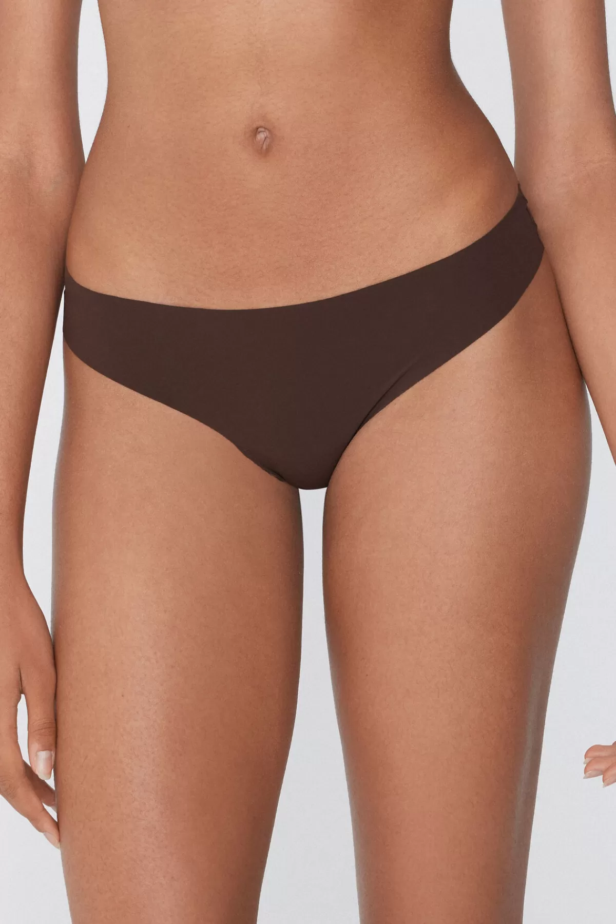 Intimo Tezenis Donna con Rifiniture a Taglio Strutturato - Microfibra Rigenerata Stile Brasiliano