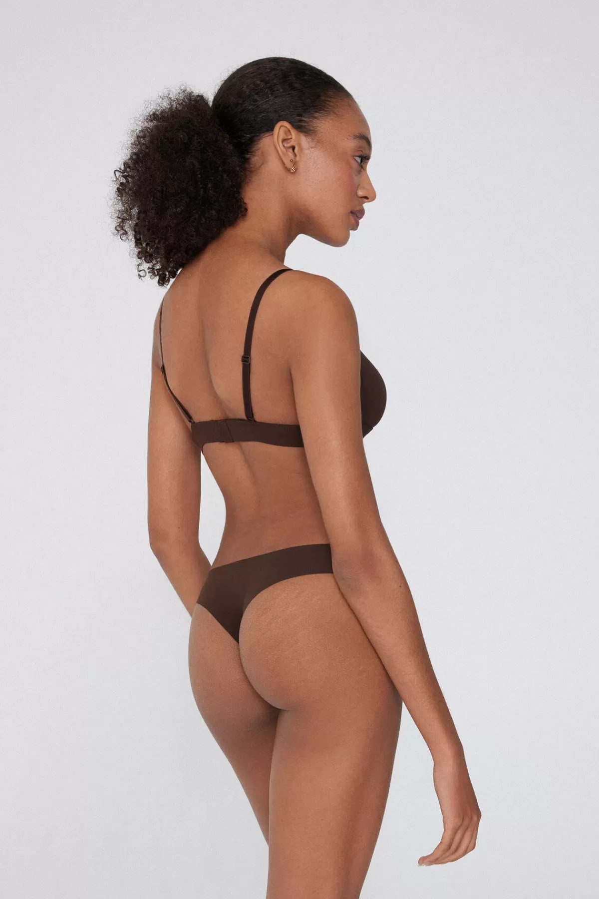 Intimo Tezenis Donna con Rifiniture a Taglio Strutturato - Microfibra Rigenerata Stile Brasiliano