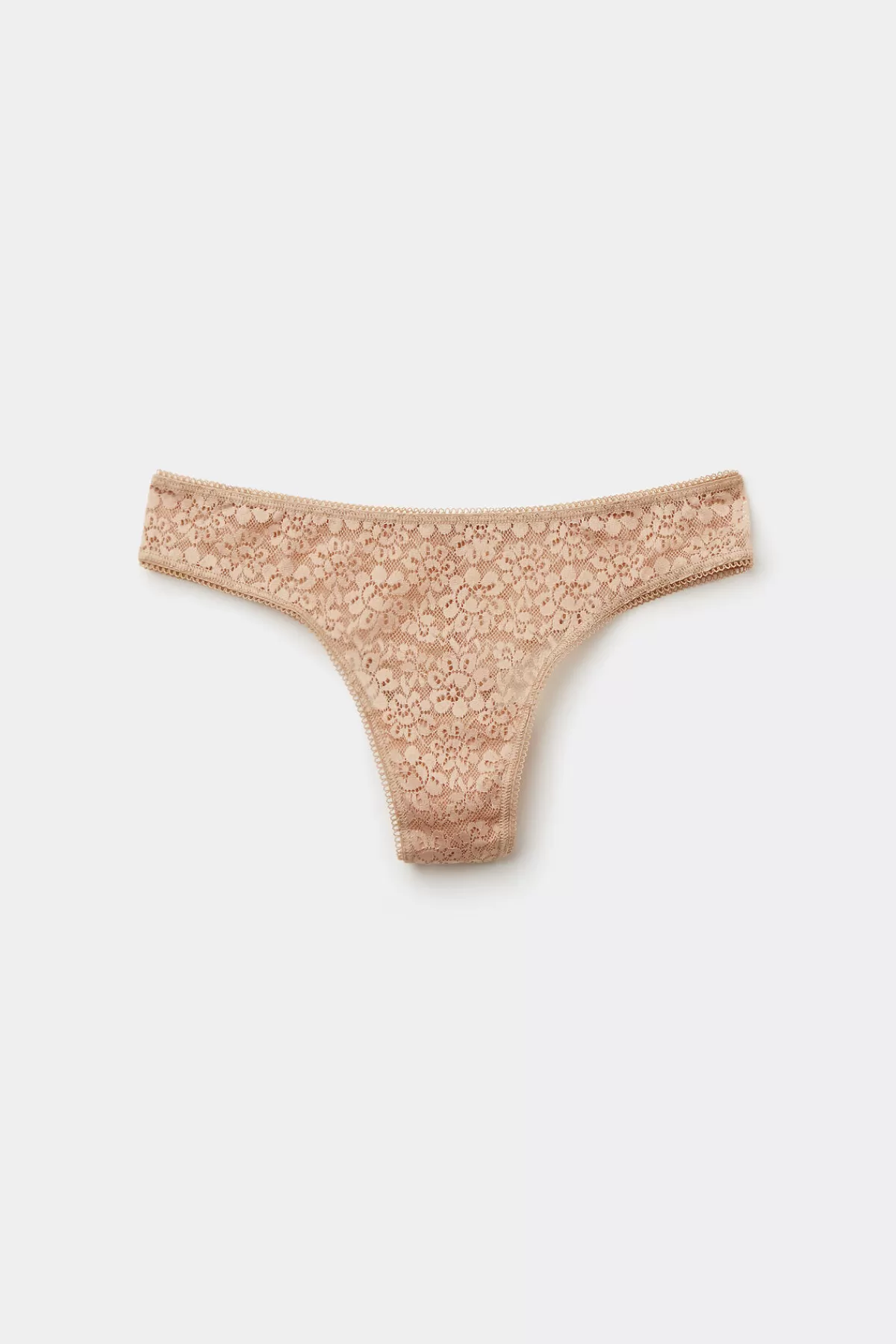 Tezenis Brasiliano: Intimo Femminile in Pizzo Rigenerato con Tocco Eco-Chic