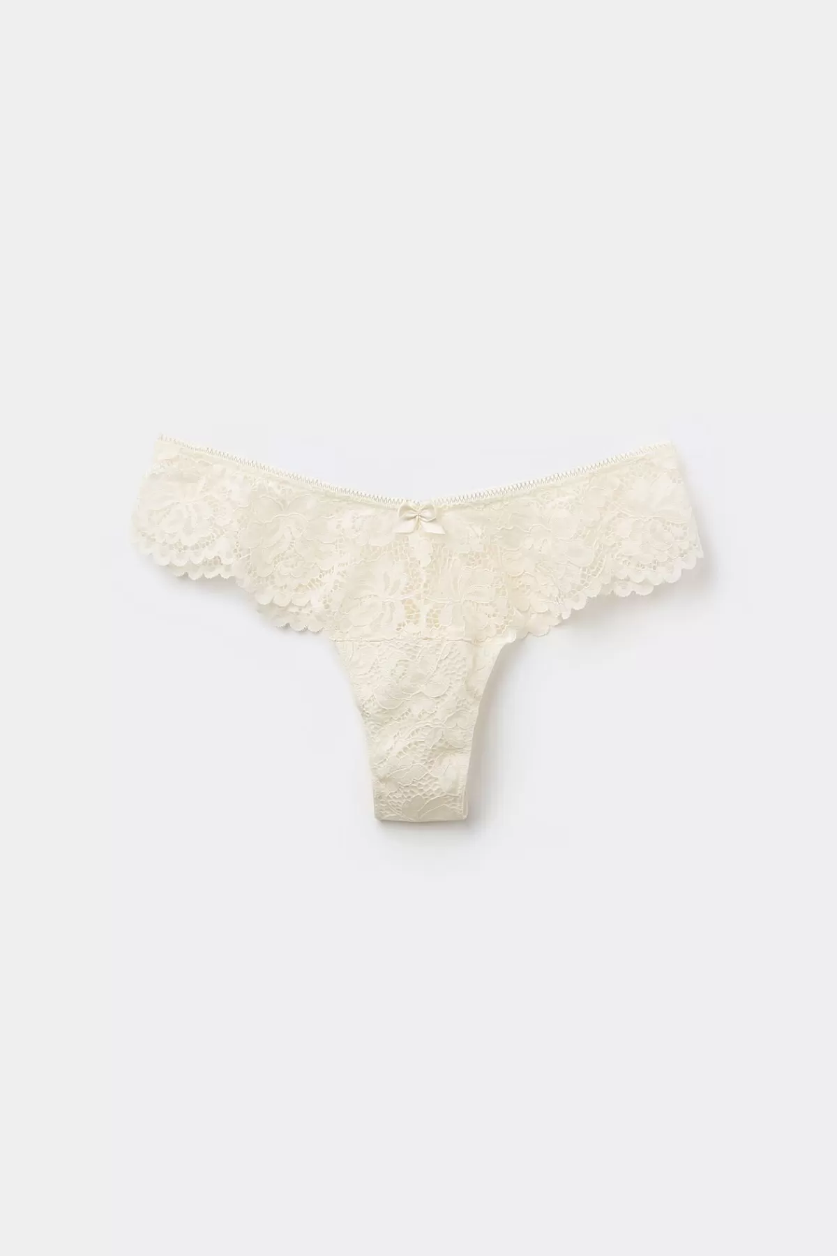 Intimo Femminile Tezenis Stile Brasiliano - Short Comodi con Ricami in Pizzo Raffinato, Massimo Comfort e Leggerezza Traspirante per l'Estate