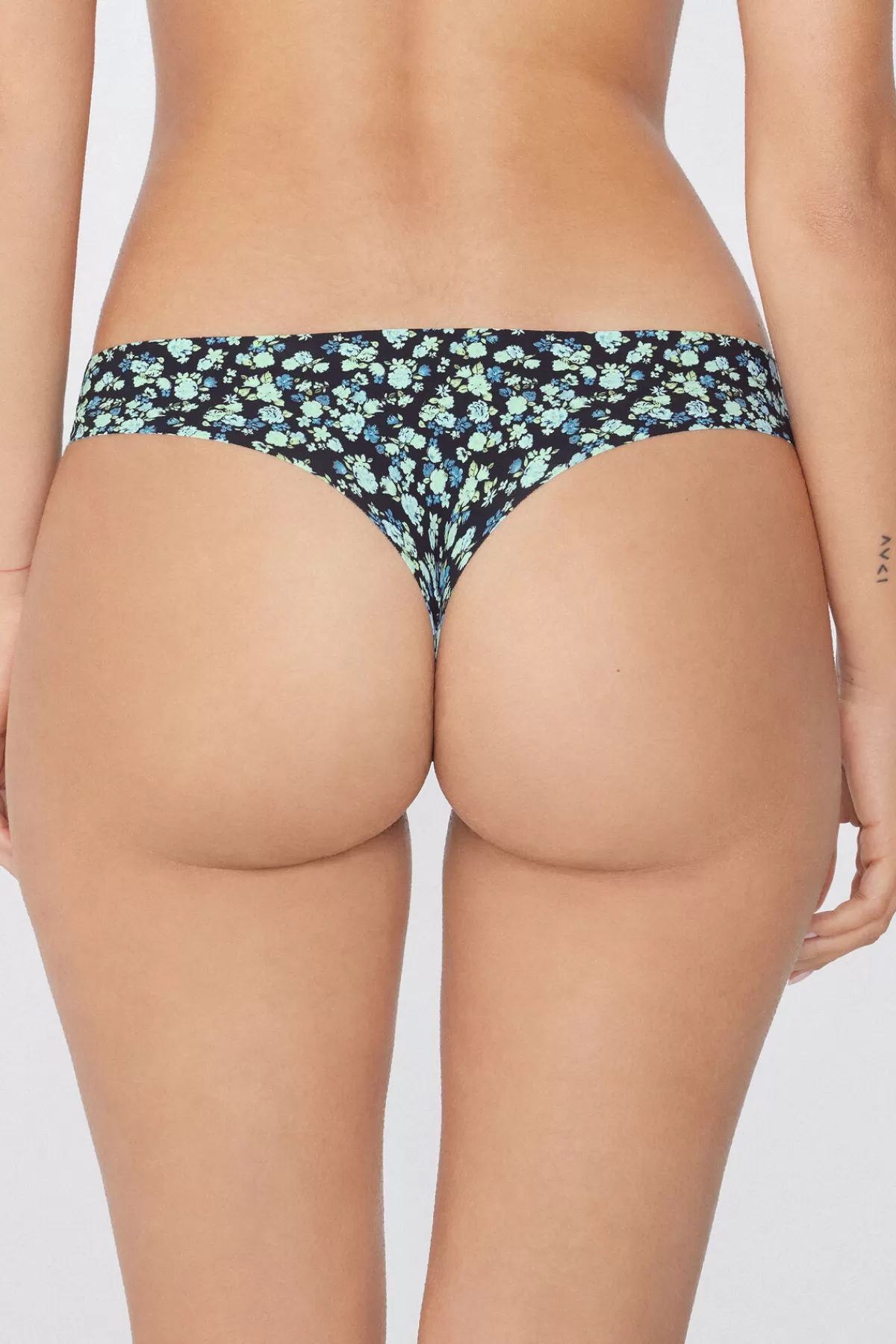 Intimo Femminile Tezenis con Design Senza Cuciture - Microfibra Morbida a Fantasia Brasiliana, Confortevole e Adattabile