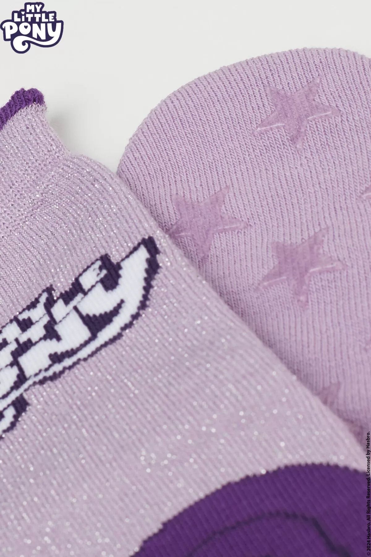 Calzini Tezenis Donna Corti Antiscivolamento - Fantasia Allegra My Little Pony con Design Unicorno