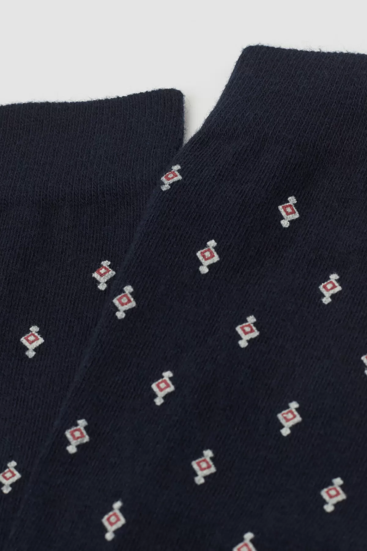 Calzettoni Uomo Tezenis in Puro Cotone - Fantasia Elegante per Look Casual Invernale