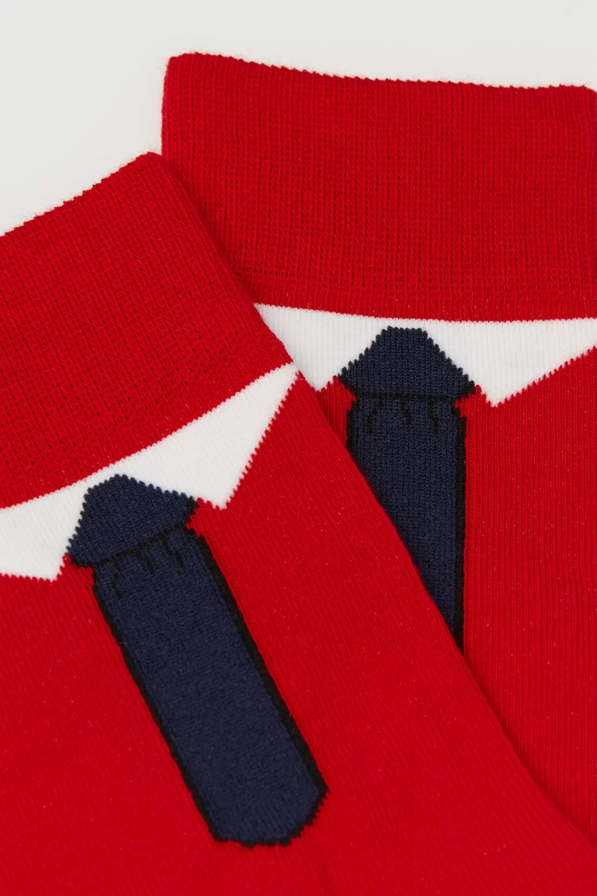 Calzettoni Uomo Tezenis in Cotone Fantasia con Trama Semi-Corta