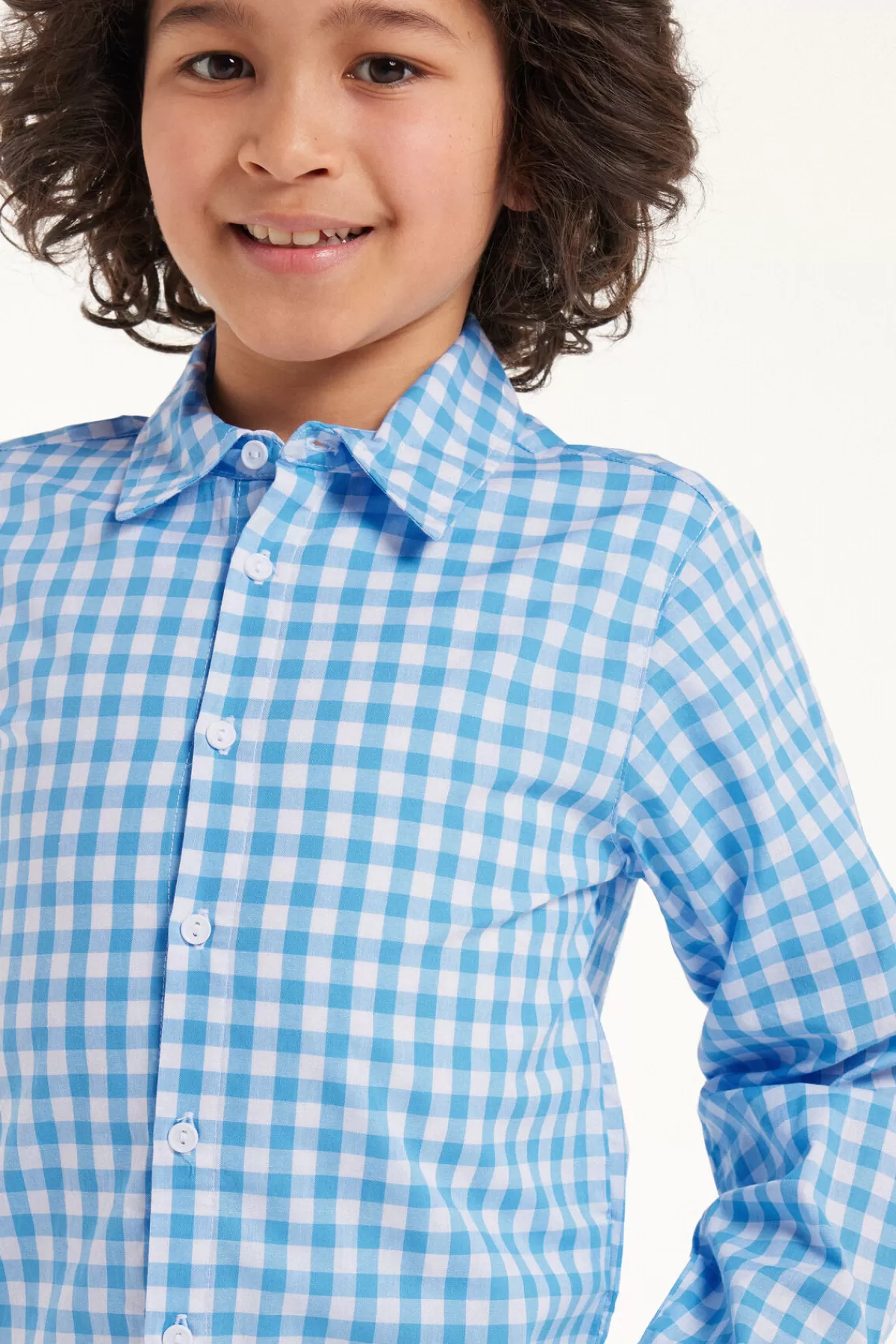 Tezenis Camicia a Maniche Lunghe in Cotone per Ragazzini - Moda Casual con Stilizzazione Elegante