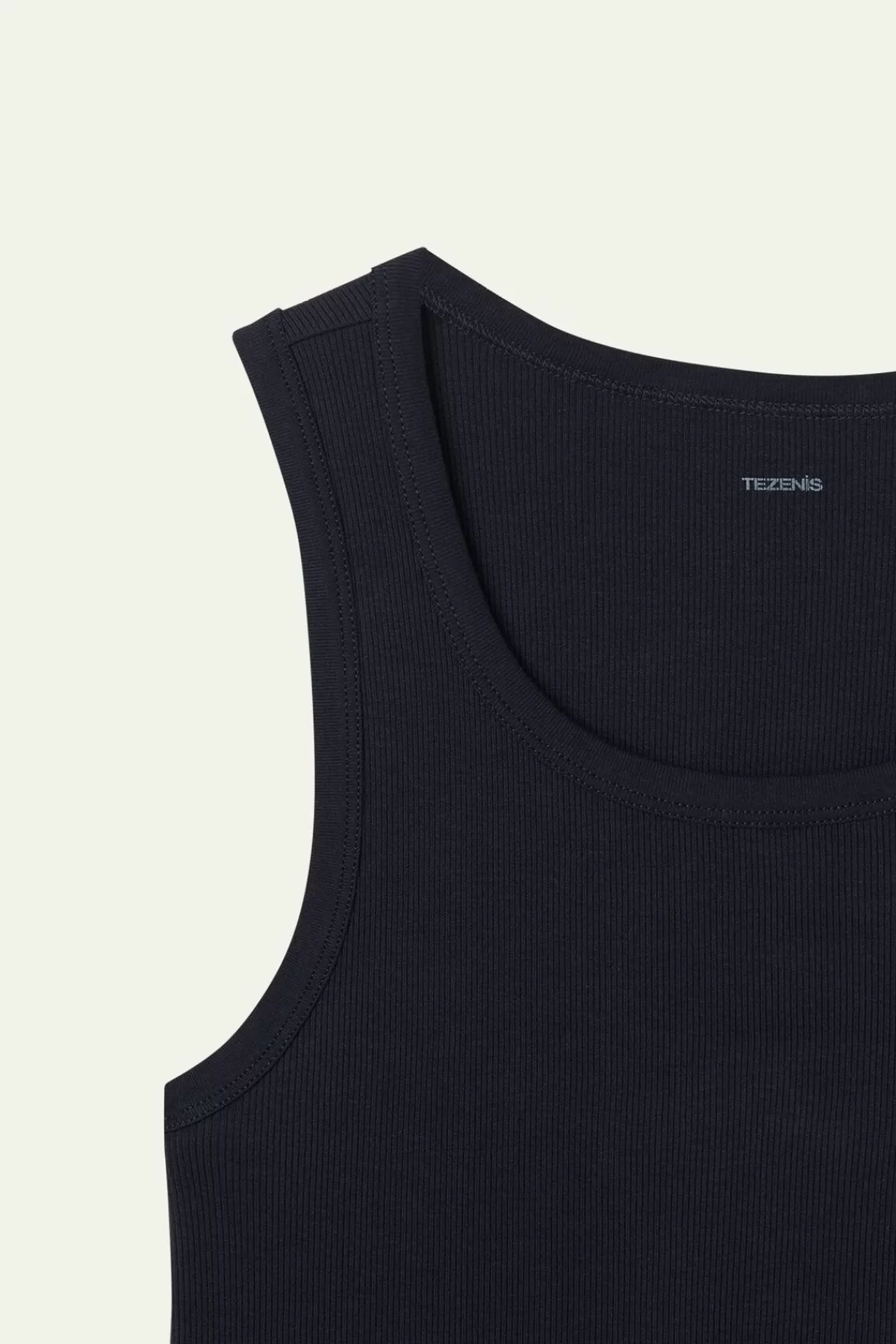 Maglietta Senza Maniche Uomo Cotone Ruvido - Modello Costine Tezenis, Comoda ed Essenziale per l'Estate