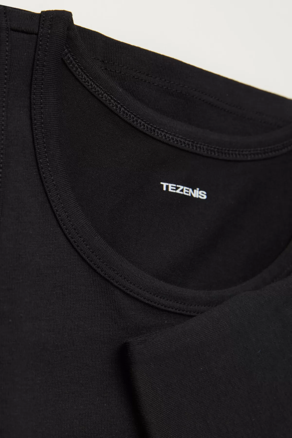 Tezenis Maglietta Canotta Unisex per Bambini in Puro Cotone con Spalle Comode e Design Essenziale - Confortevole e Versatile