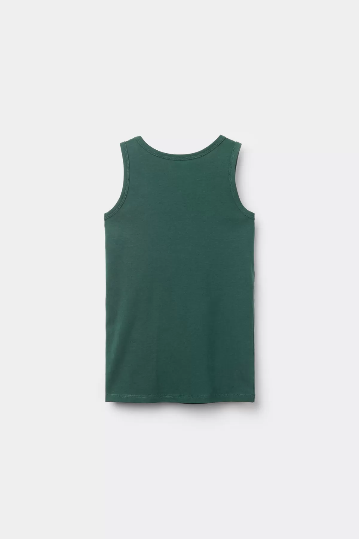 Maglietta Senza Maniche Confortevole in Puro Cotone per Bambini Unisex - Design Spalla Larga di Tezenis
