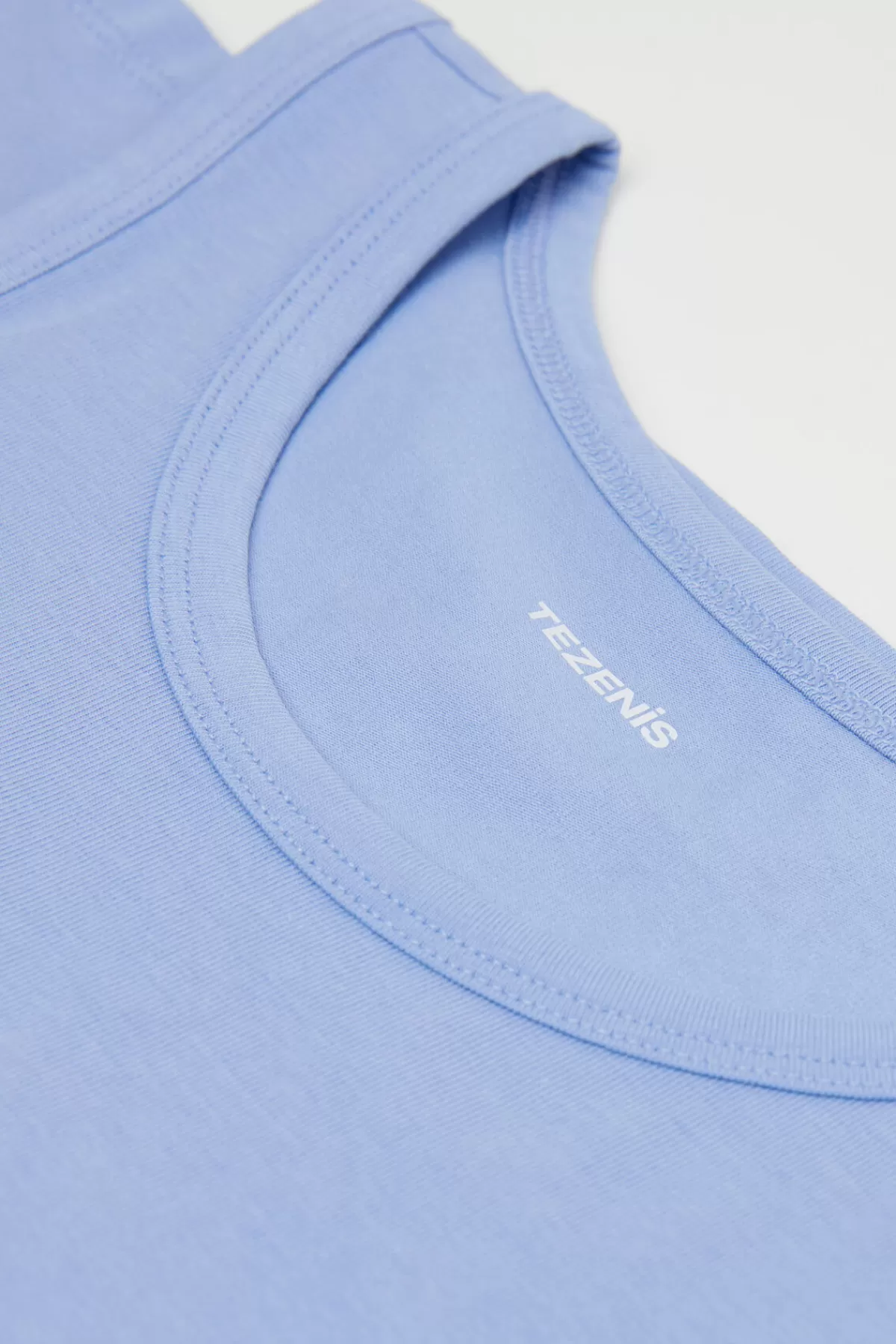 Canottiera Essenziale Tezenis con Scollo Ampio in Morbido Cotone Unisex per Neonati e Bambini