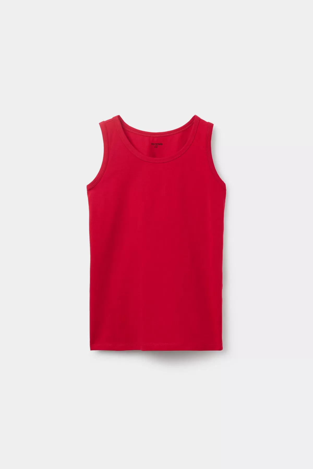 Tezenis Maglietta Senza Maniche Essenziale con Scollo A Tanka in Puro Cotone Unisex per Neonati e Bambini