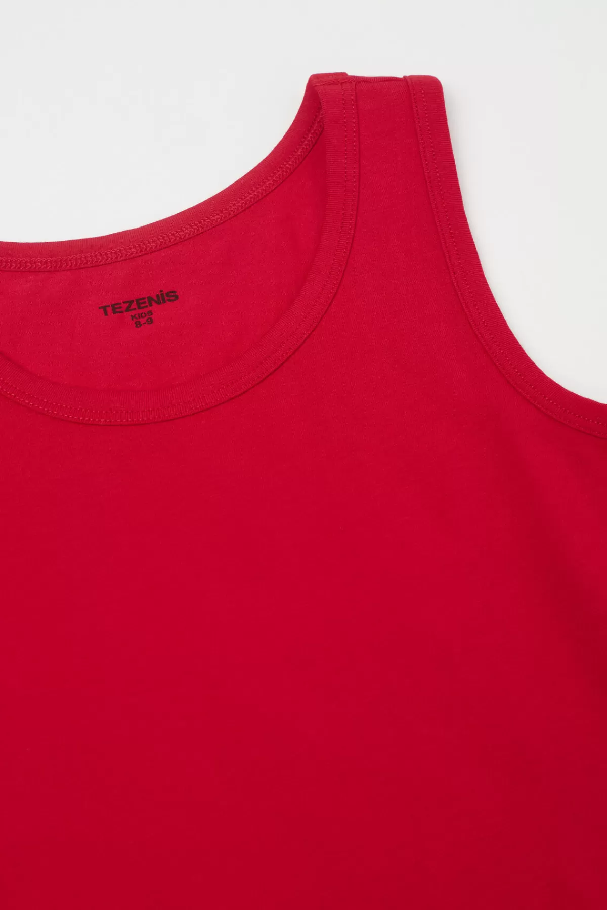 Tezenis Maglietta Senza Maniche Essenziale con Scollo A Tanka in Puro Cotone Unisex per Neonati e Bambini