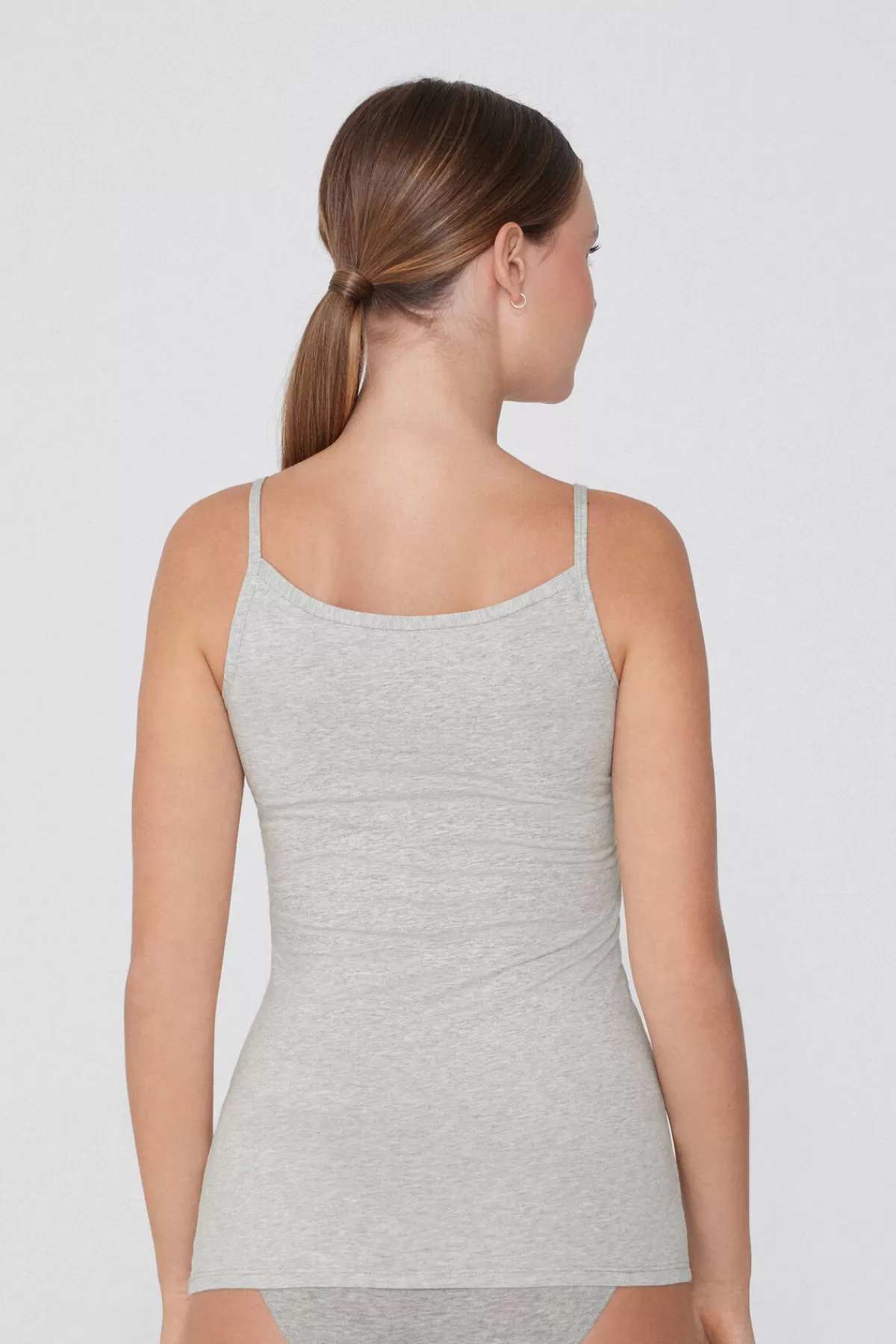 Tezenis - Canotta Donna in Cotone Morbido, Scollo Tondo e Vestibilità Elasticizzata