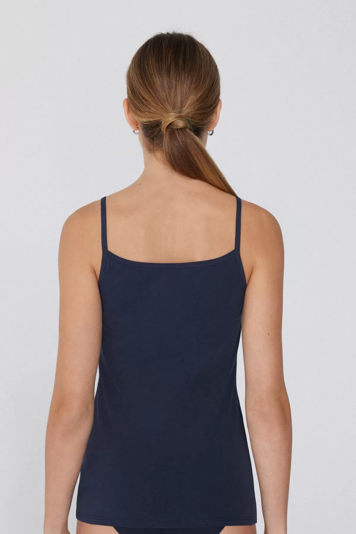 Tezenis Top Senza Maniche in Puro Cotone - Scollo Tondo Classico con Fascia Elasticizzata, Taglio Universale Comoda e Morbida, Perfetta per l'Estate 2024