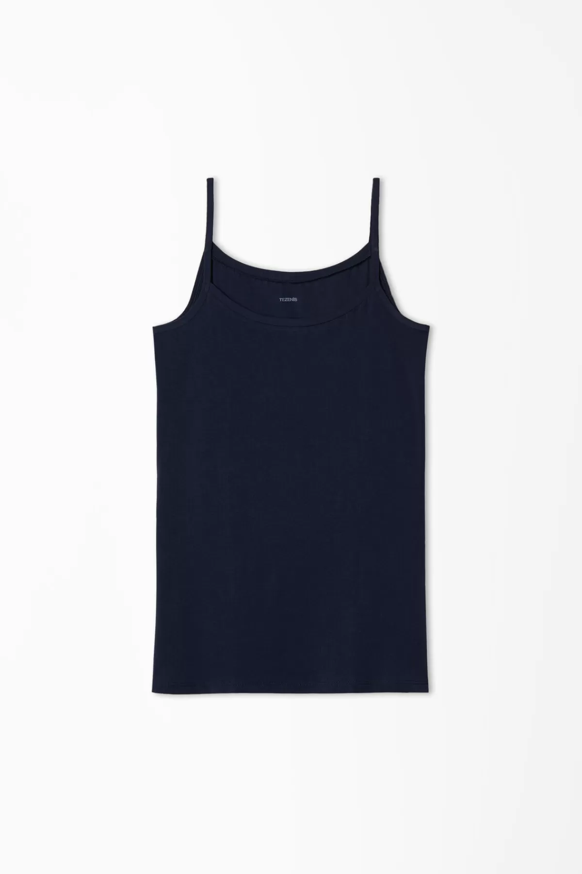 Tezenis Top Senza Maniche in Puro Cotone - Scollo Tondo Classico con Fascia Elasticizzata, Taglio Universale Comoda e Morbida, Perfetta per l'Estate 2024