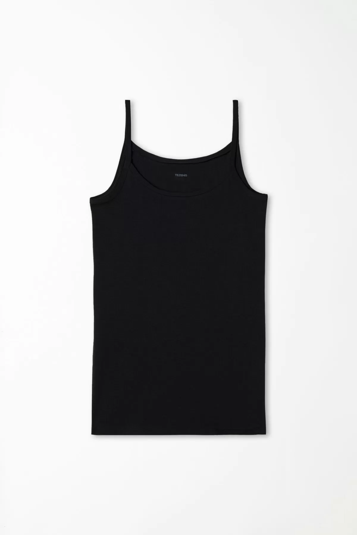 Tezenis Top Donna in Cotone Morbido con Scollo Tondo e Vestibilità Perfetta  

(：，，