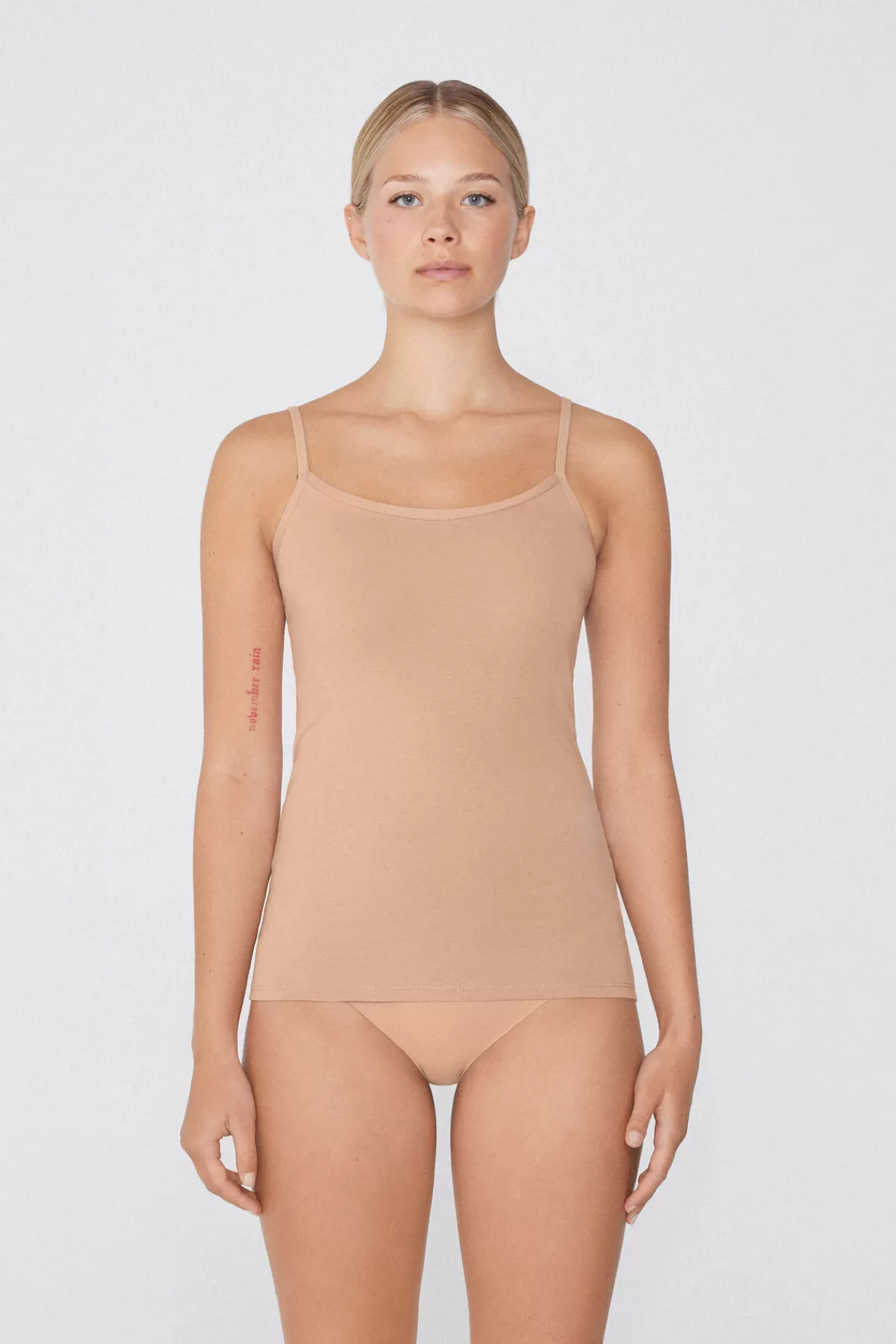 Tezenis Top Senza Maniche Donna in Morbido Cotone Elasticizzato con Scollo Tondo Classico - Design Moderno e Confortevole per Ogni Occasione