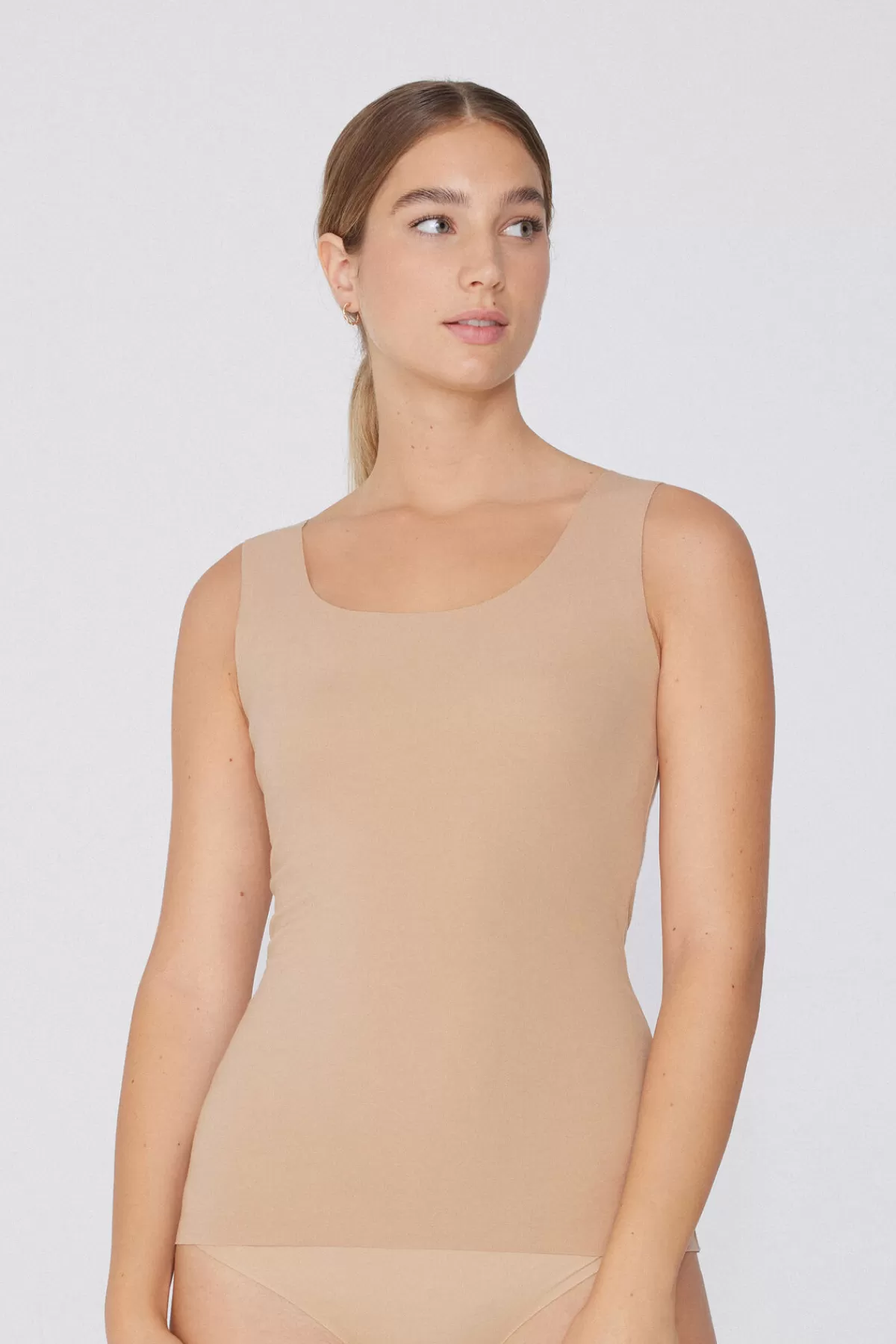 Tezenis Top Senza Maniche Donna in Tessuto Morbido con Design Accattivante
