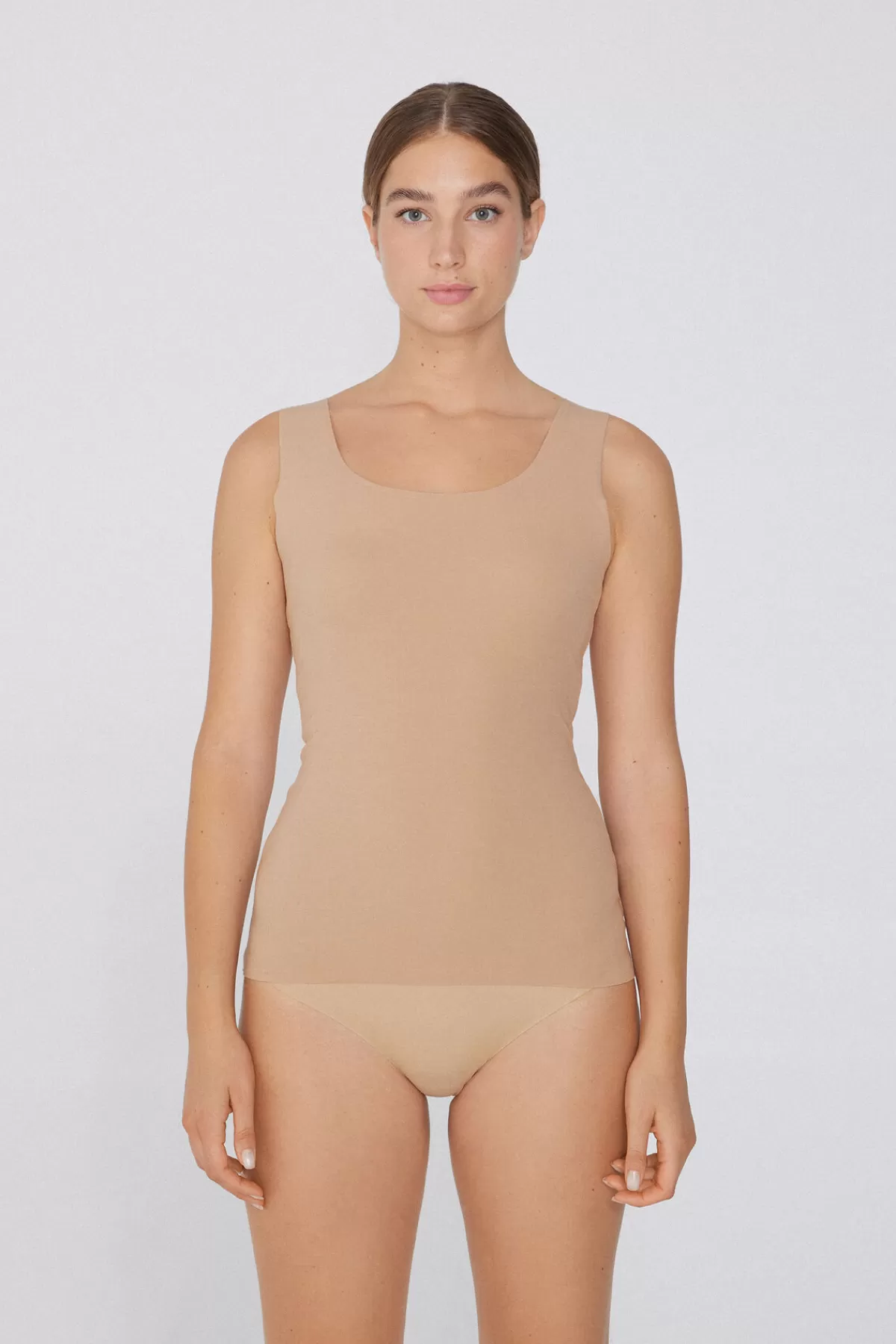 Tezenis Top Senza Maniche Donna in Tessuto Morbido con Design Accattivante