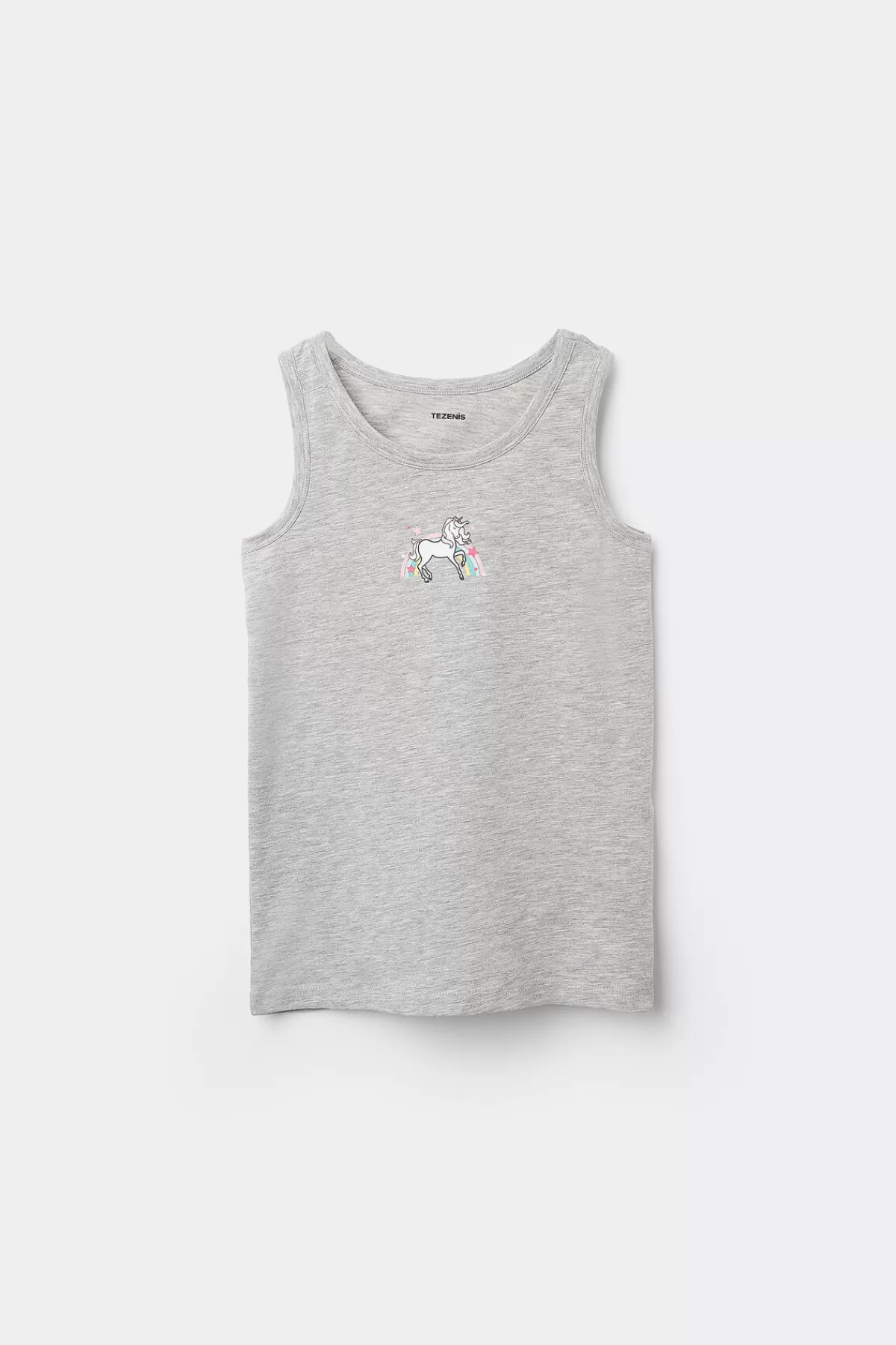 Tezenis Maglietta Senza Maniche in Puro Cotone con Stampa Divertente - Scollo Ampio per Bambini e Ragazzi 

（：，，，，）