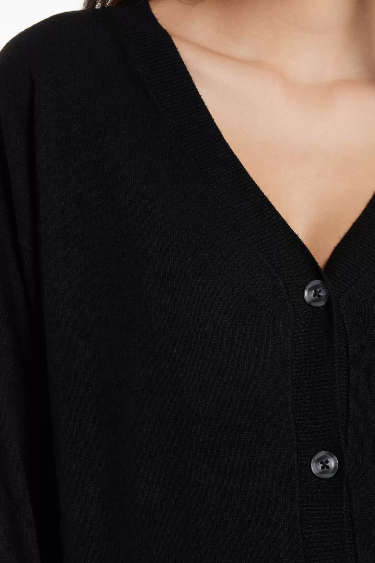 Cardigan in Lana Morbida con Bottoni Eleganti - Maniche Lunghe Tezenis per Donna