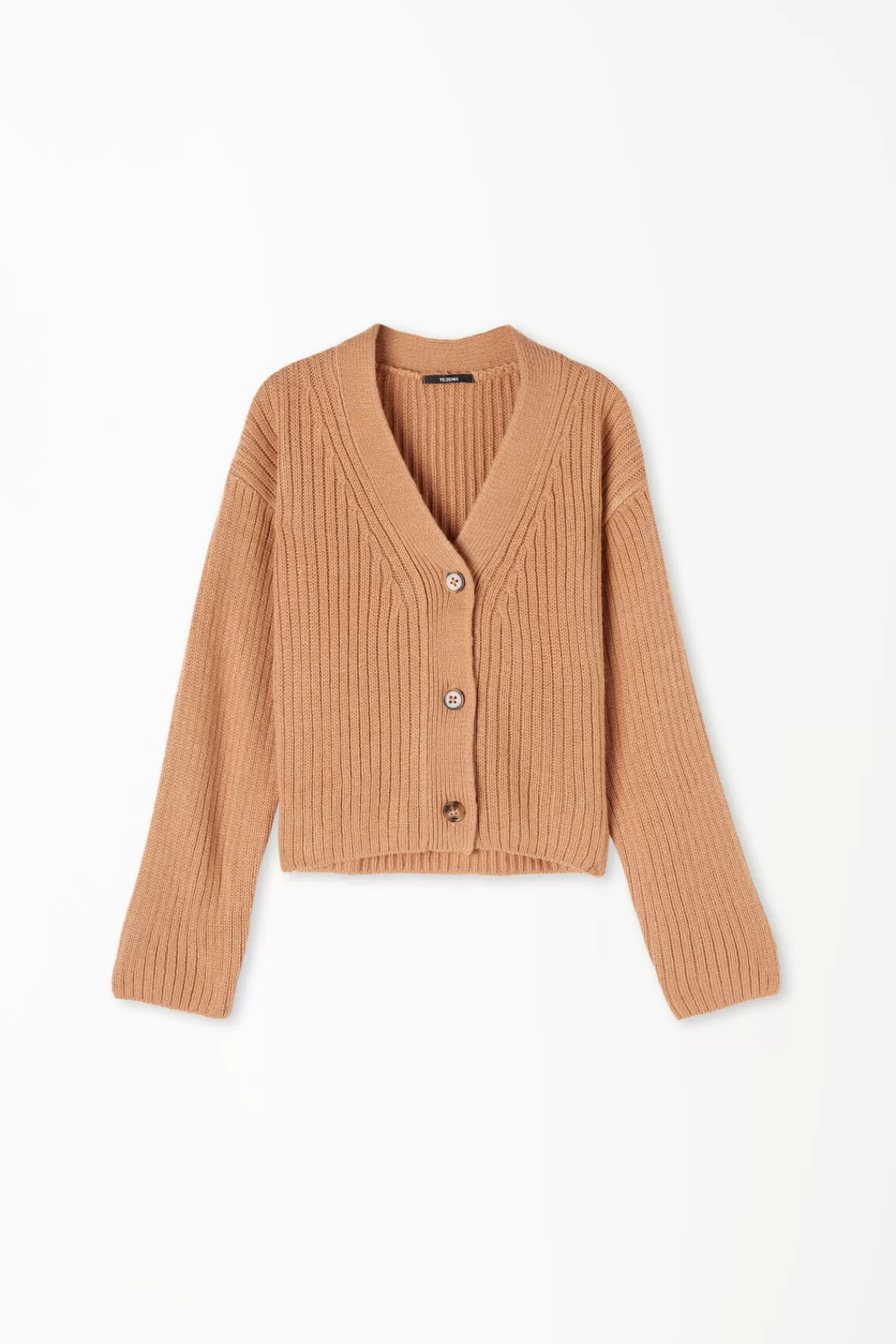 Morbido Cardigan Invernale con Bottoni a Costine - Abbigliamento Caldo per Bambine, Ideale per Autunno e Inverno
