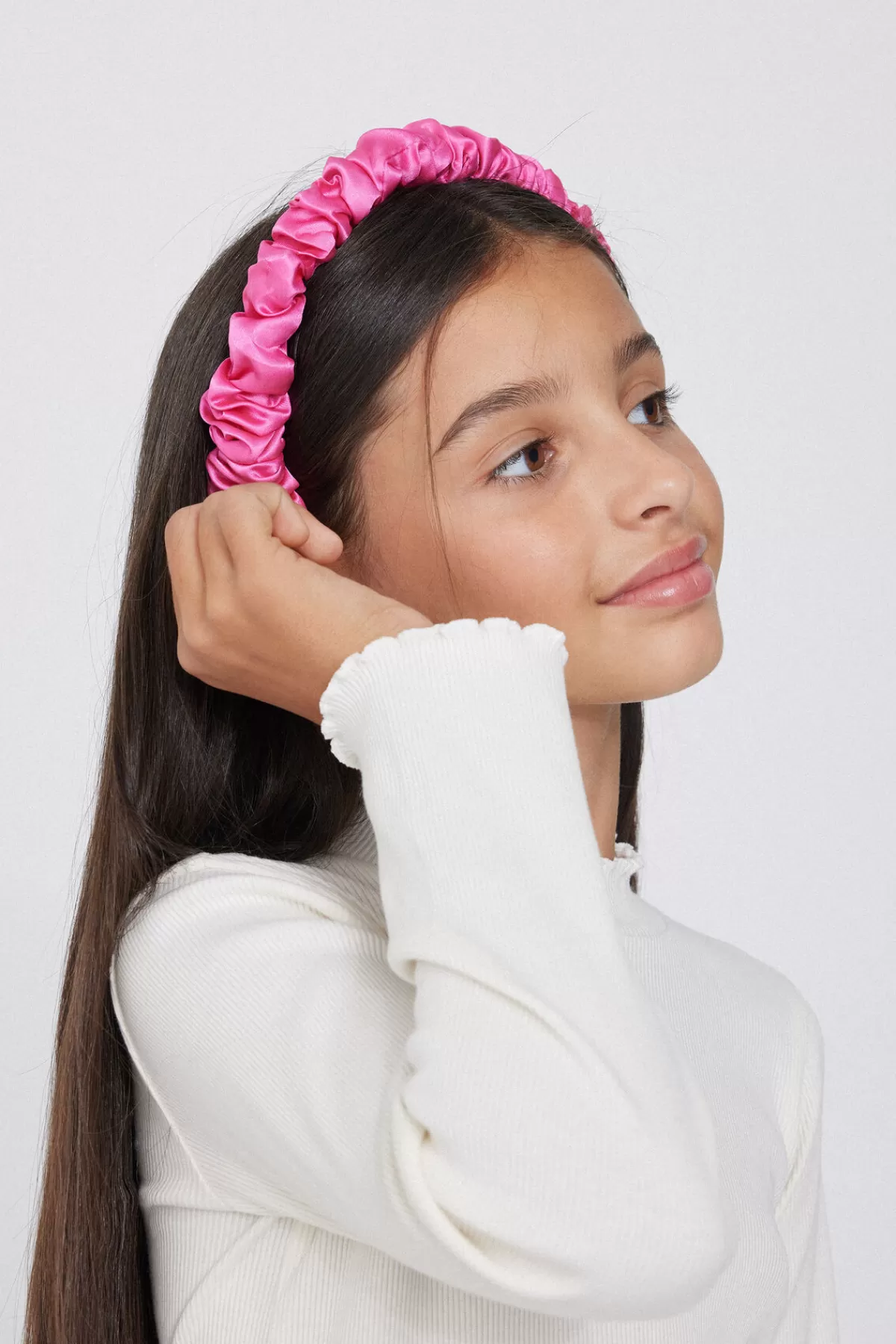 Fascia in Raso Delicato per Bambine - Accessorio Capelli Stilizzato Tezenis