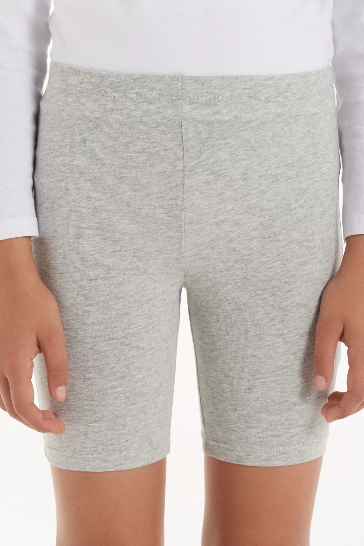 Tezenis Pantaloncini Ciclismo Ragazze - Cotone Morbido Unicolore per Sportive Junior