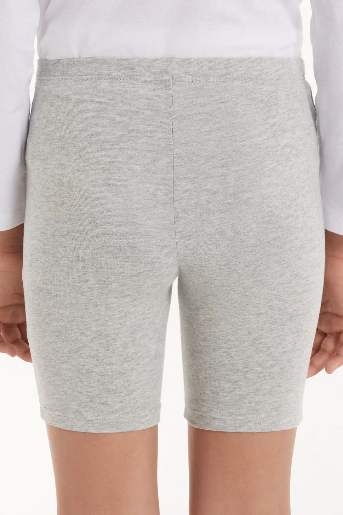 Tezenis Pantaloncini Ciclismo Ragazze - Cotone Morbido Unicolore per Sportive Junior