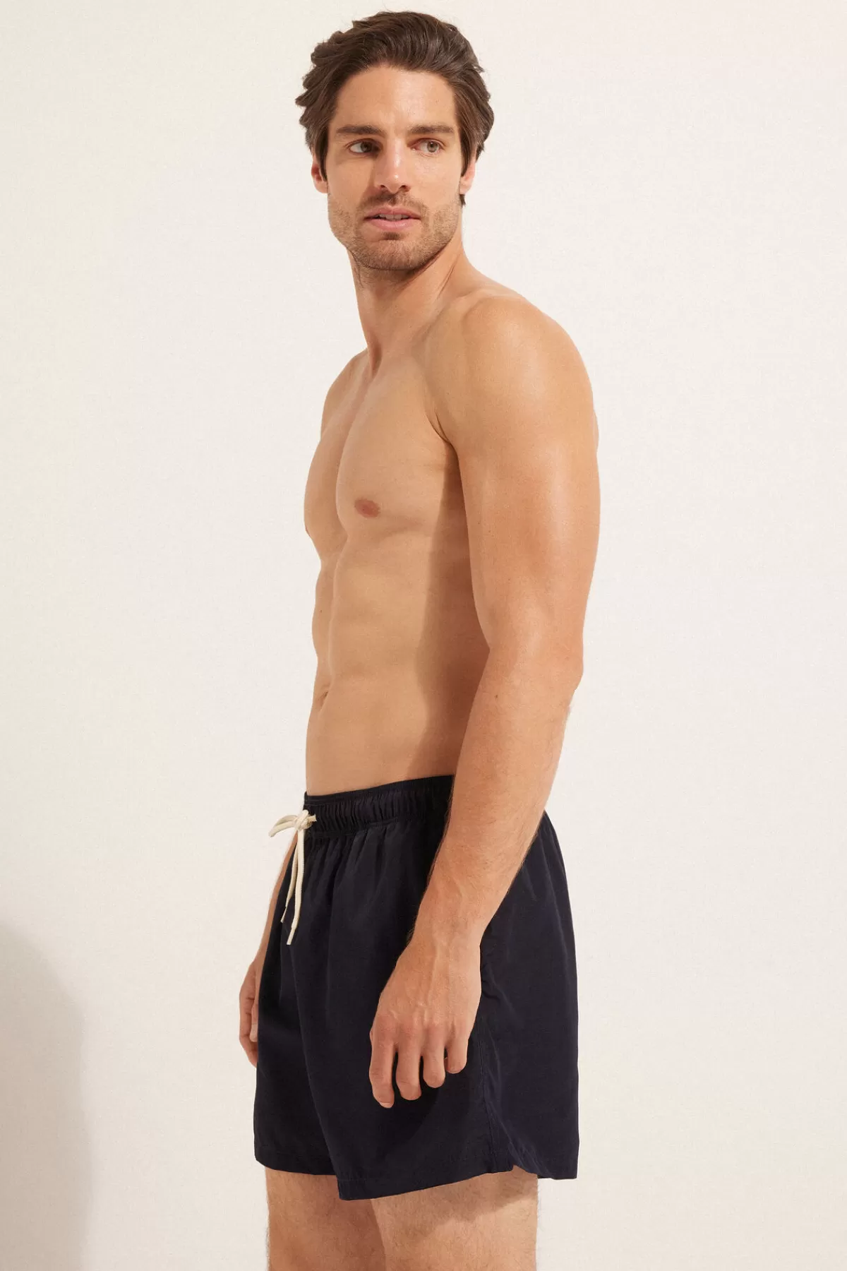 Boxer Uomo Tezenis EcoComfort - Intimo Corto in Materiale Rigenerato con Design Essenziale

(：，