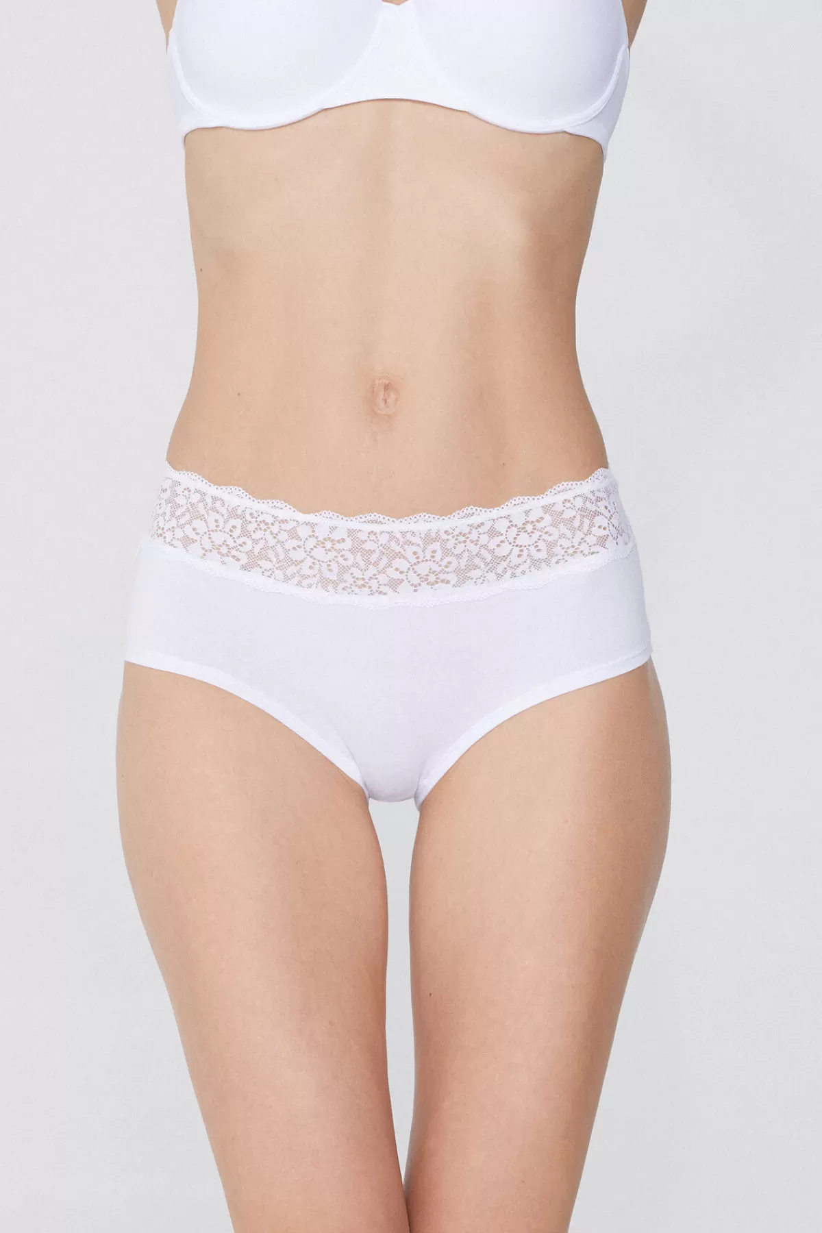 Tezenis Donna: Mutandine in Cotone Sostenibile con Decorazioni a Pizzo Eco-Consapevoli - Intimo Comodo e Confortevole per un Look Delicato e Responsabile