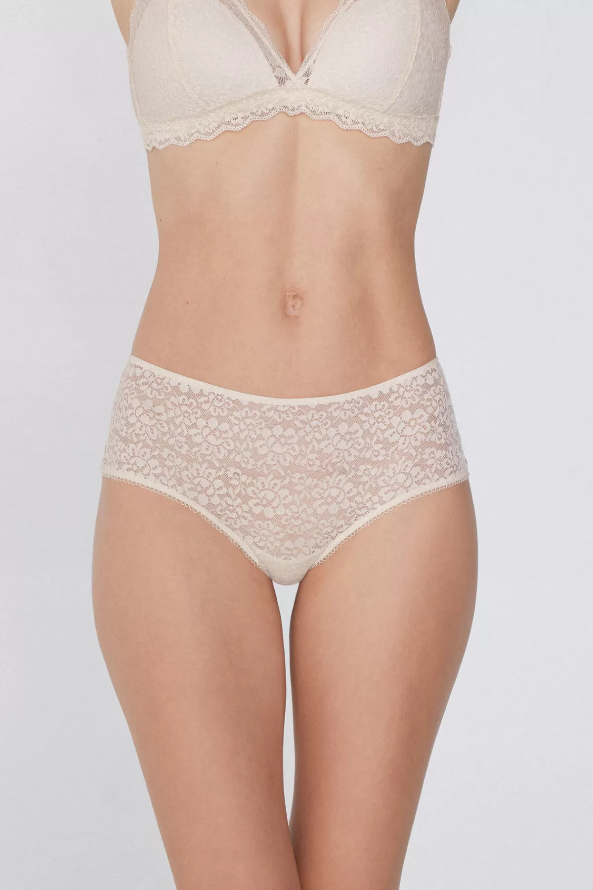 Intimo Confortevole in Pizzo Ecologico Rigenerato - Tezenis Per Donna