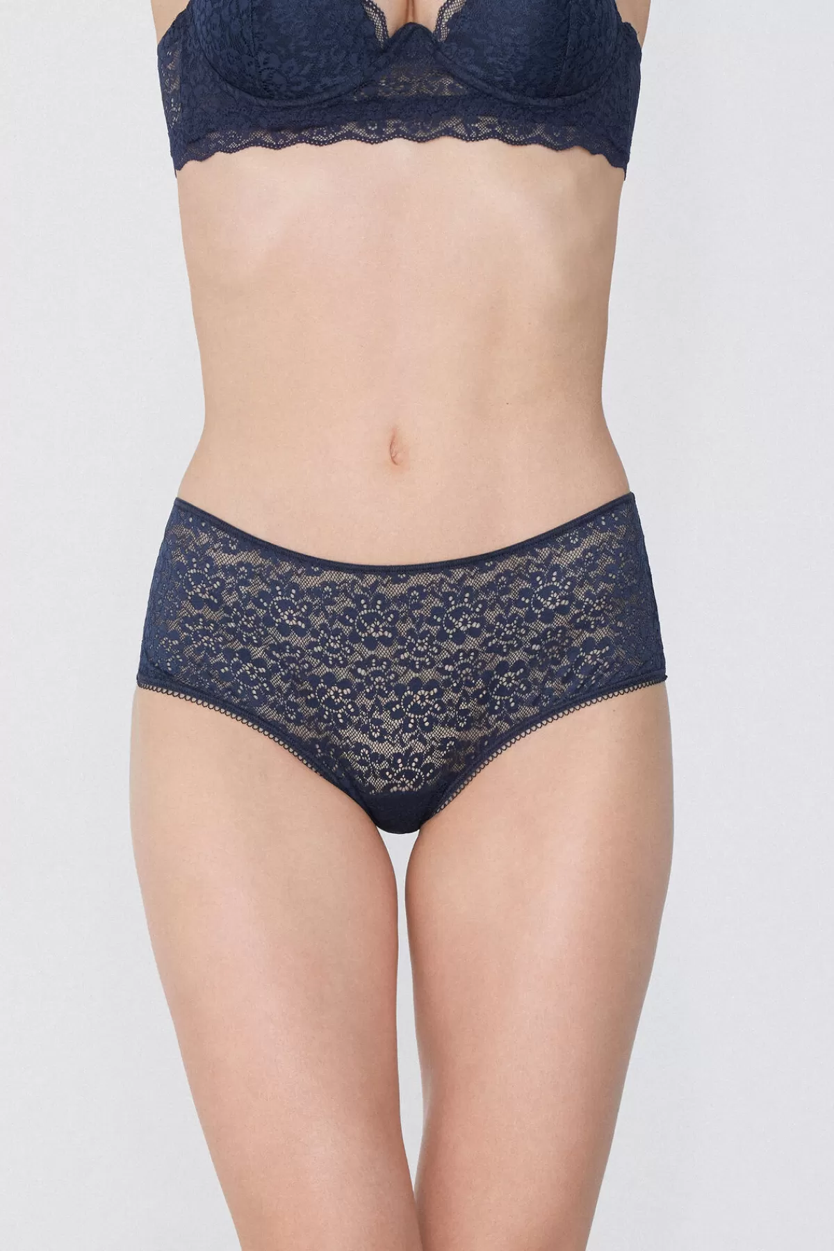 Donna Tezenis Intimo in Pizzo Eco-Sostenibile - Culotte Comode con Merletto Rigenerato
