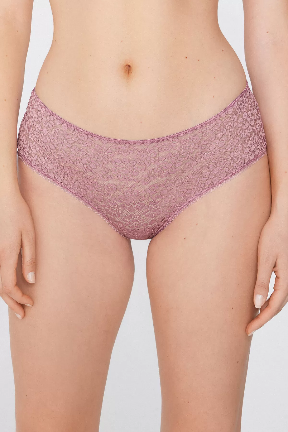 Tezenis Intimo Femminile: Culotte Eleganti in Pizzo Rigenerato Eco-Friendly