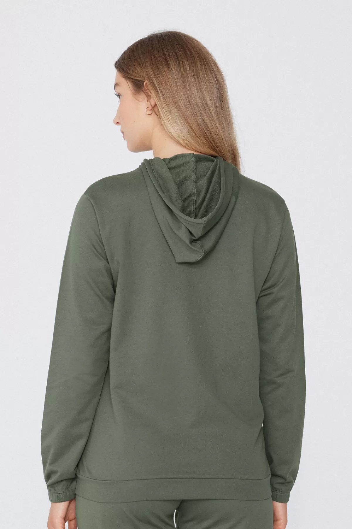 Felpa Sportiva Tezenis Donna con Cappuccio Regolabile - Zip Frontale e Design Comodo con Cordini