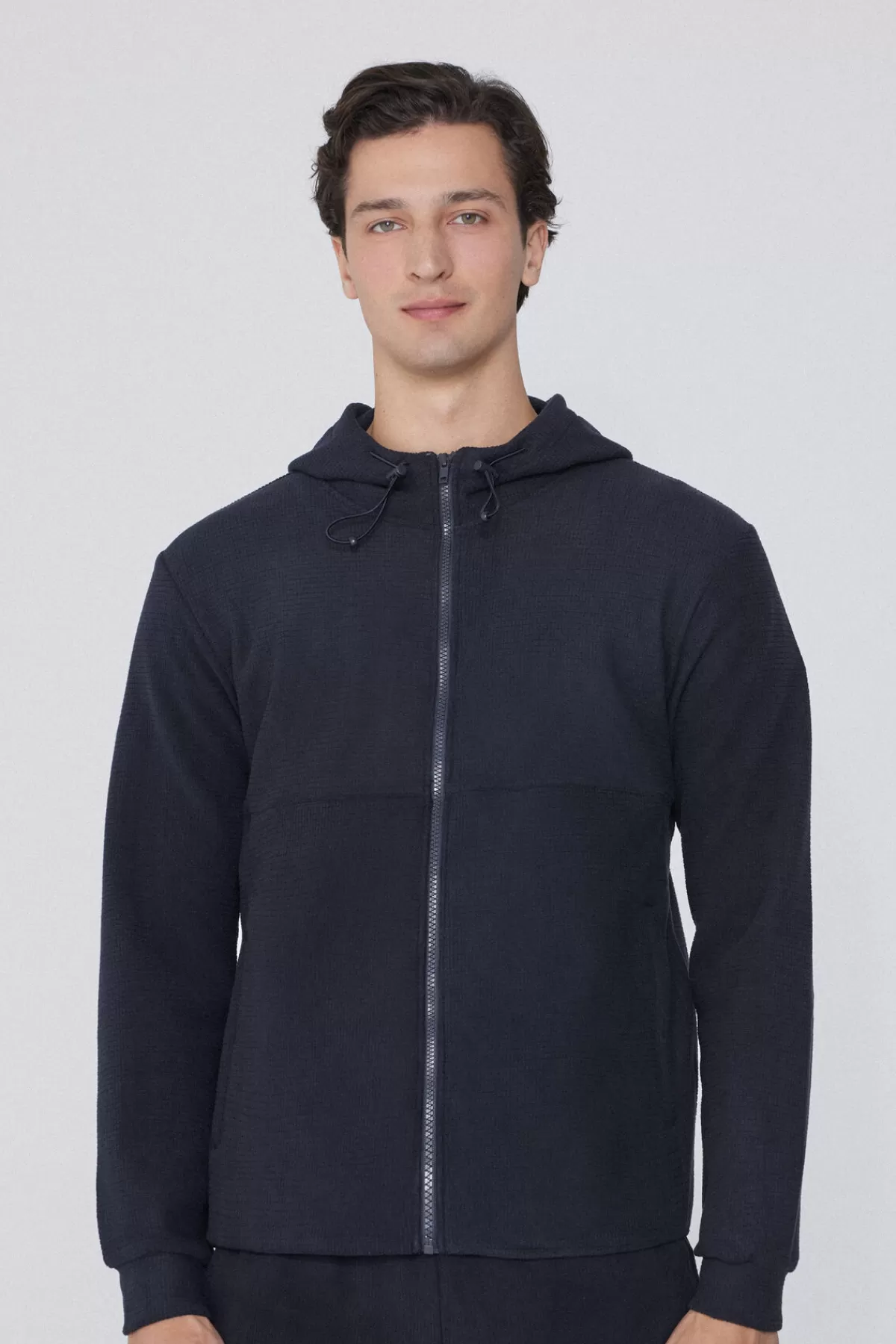 Felpa Zip Uomo con Cappuccio Morbido - Design Avvolgente Tezenis, Stile Moderno e Confortevole
