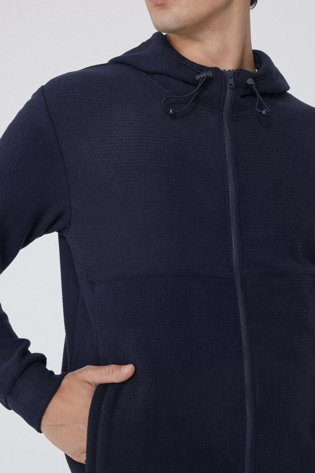 Felpa Zip Uomo con Cappuccio Morbido - Design Avvolgente Tezenis, Stile Moderno e Confortevole