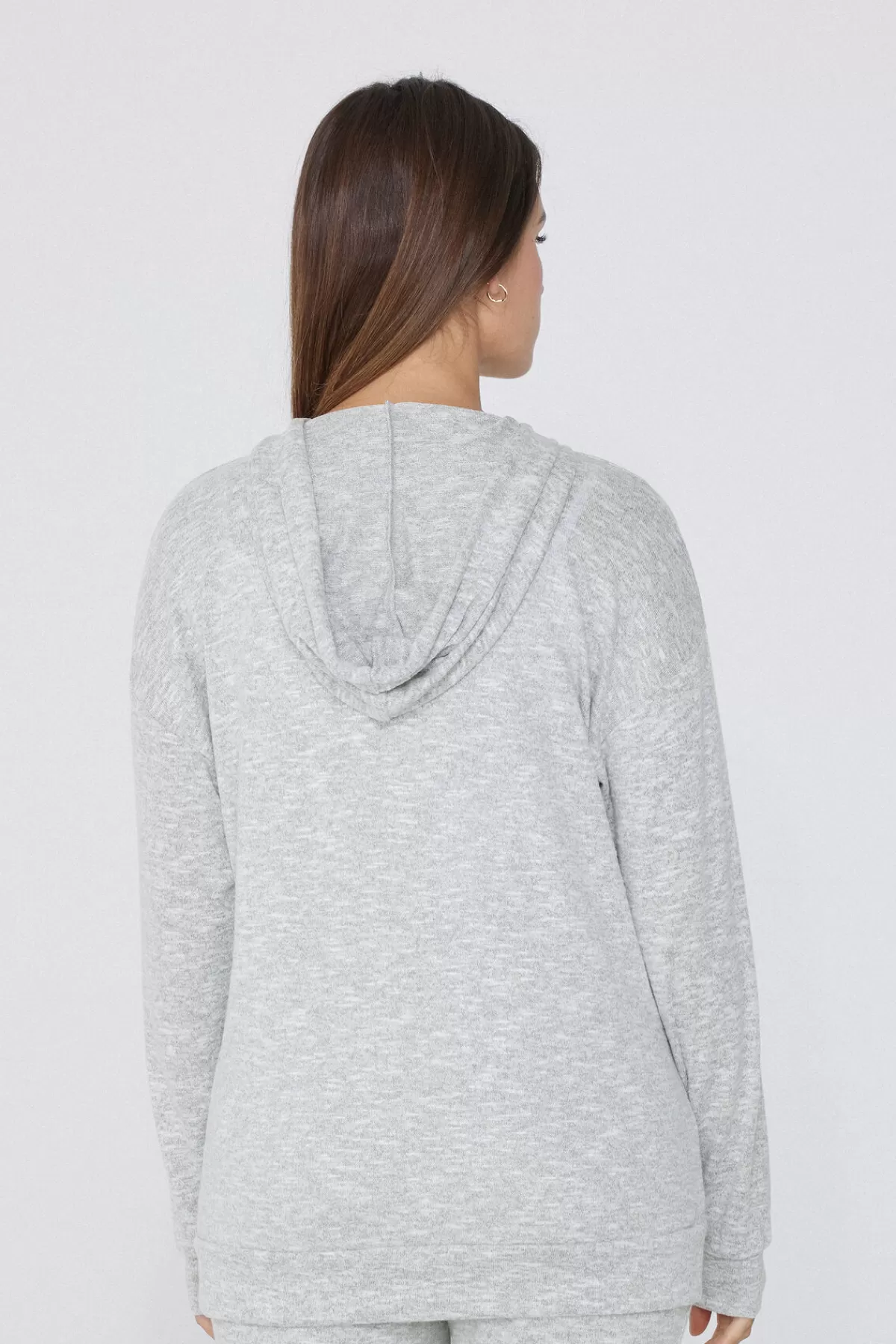 Felpa Tezenis Donna Zip Frontale - Cappuccio Morbido, Abbigliamento Casa Relax 

(Note: This variation maintains key SEO elements while using natural phrasing, adds sensory descriptors (