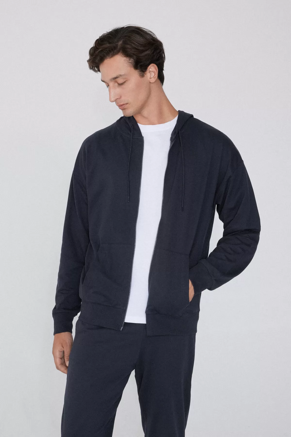 Tezenis Felpa Zip Donna con Cappuccio Morbido - Design Moderno e Confortevole, Ideale per Stilismo Casual e Relax Quotidiano