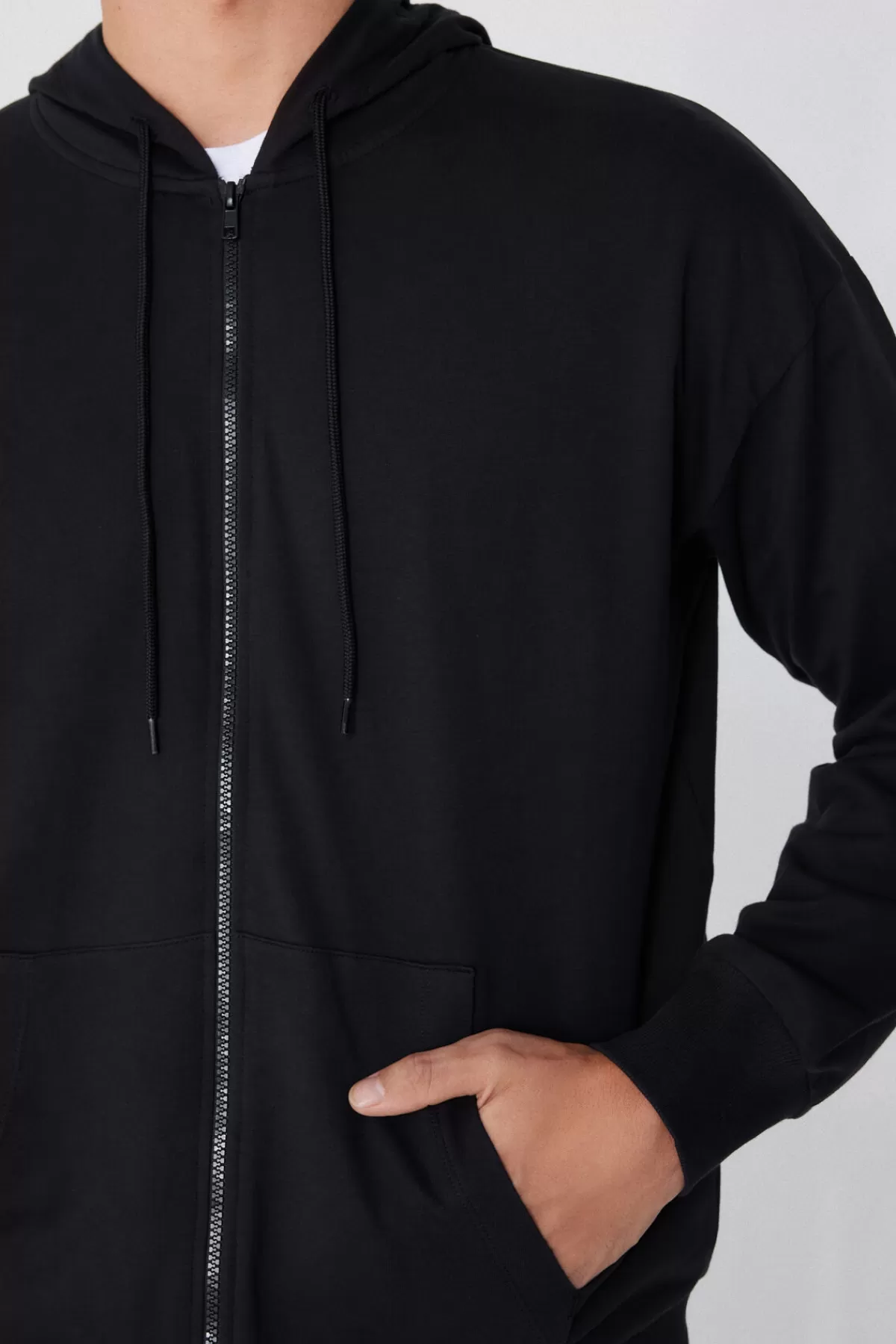 Tezenis Donna - Felpa con Cappuccio Zip Frontale, Morbida e Confortevole per Tutto il Giorno, Manica Lunga Calda e Cappuccio Regolabile