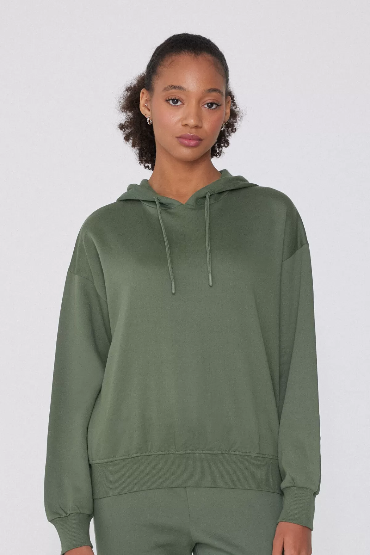 Tezenis Felpa Oversize Donna in Morbido Cotone - Cappuccio Avvolgente per Autunno-Inverno  

(：、、，SEO，，。)