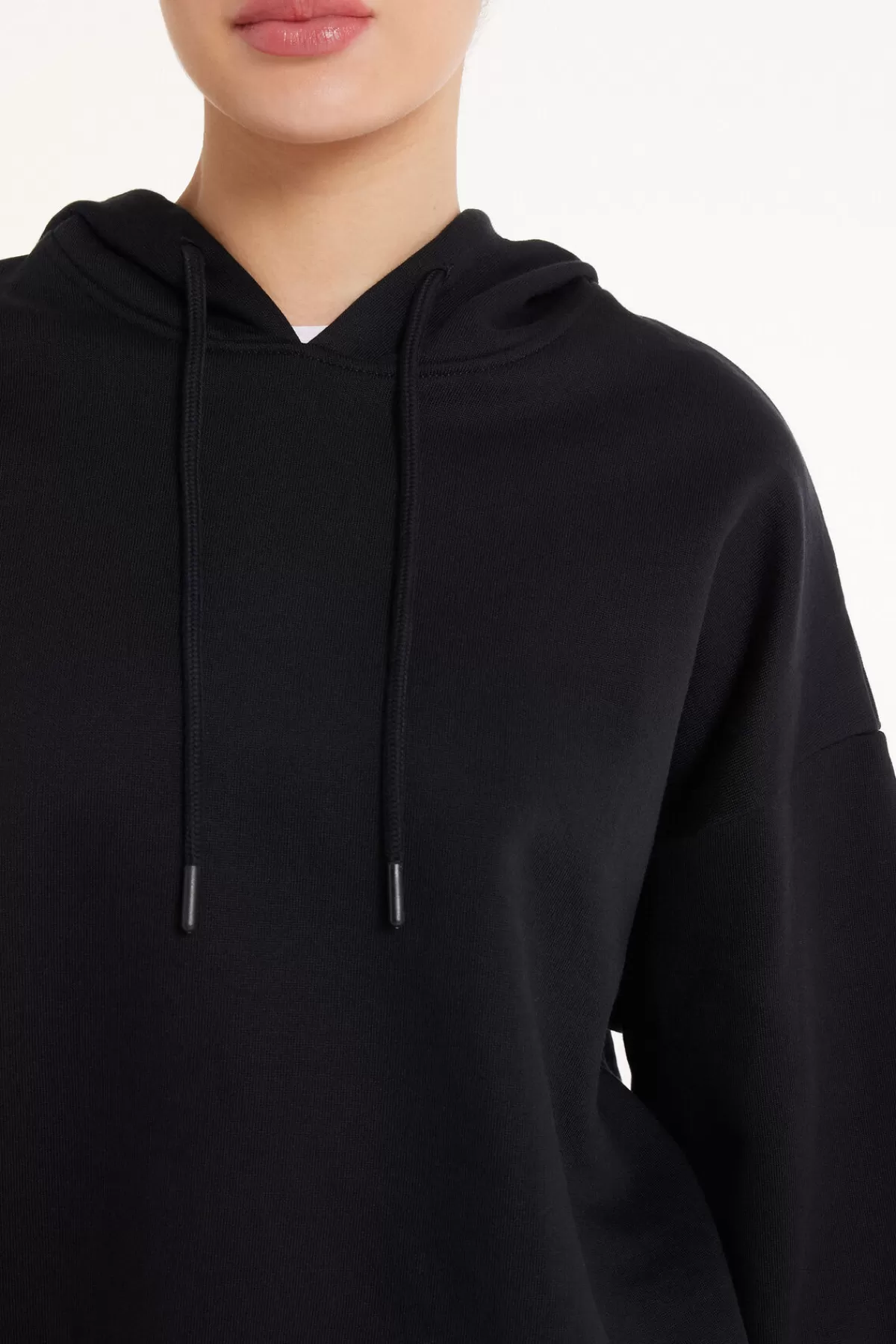 Felpa Invernale Tezenis con Cappuccio Morbido - Intimo Caldo a Maniche Lunghe per Donne, Perfetta per Giorni Freddi