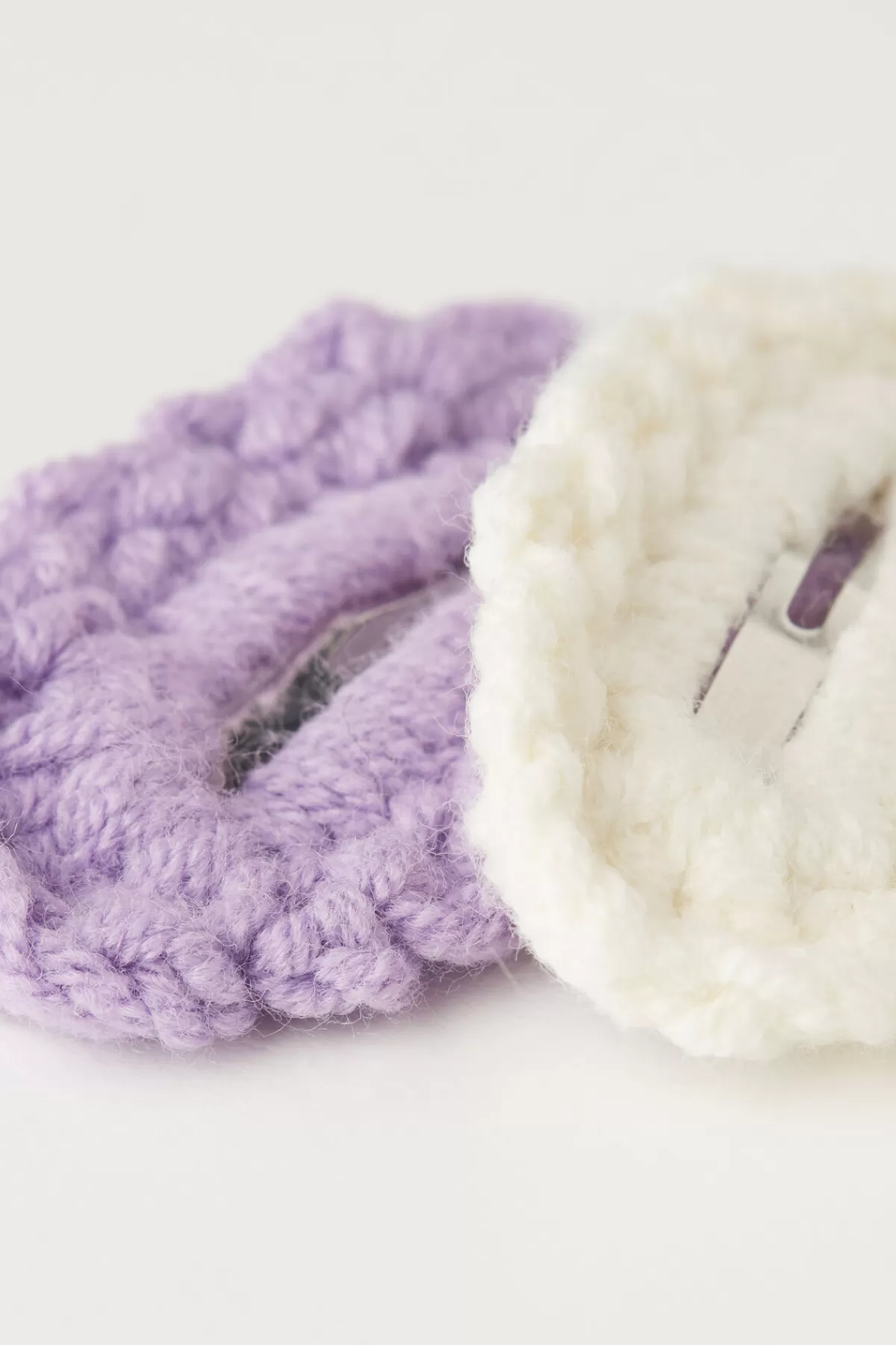 Delicati Fermagli a Uncinetto per Ragazzine - Coppia di Accessori Capelli Tezenis