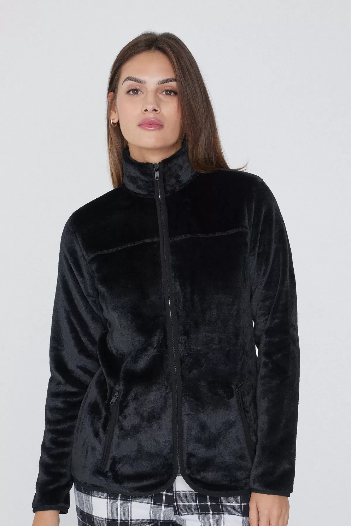 Giubbotto Donna Tezenis in Pile Super Morbido con Zip - Comfort e Stile Senza Pari