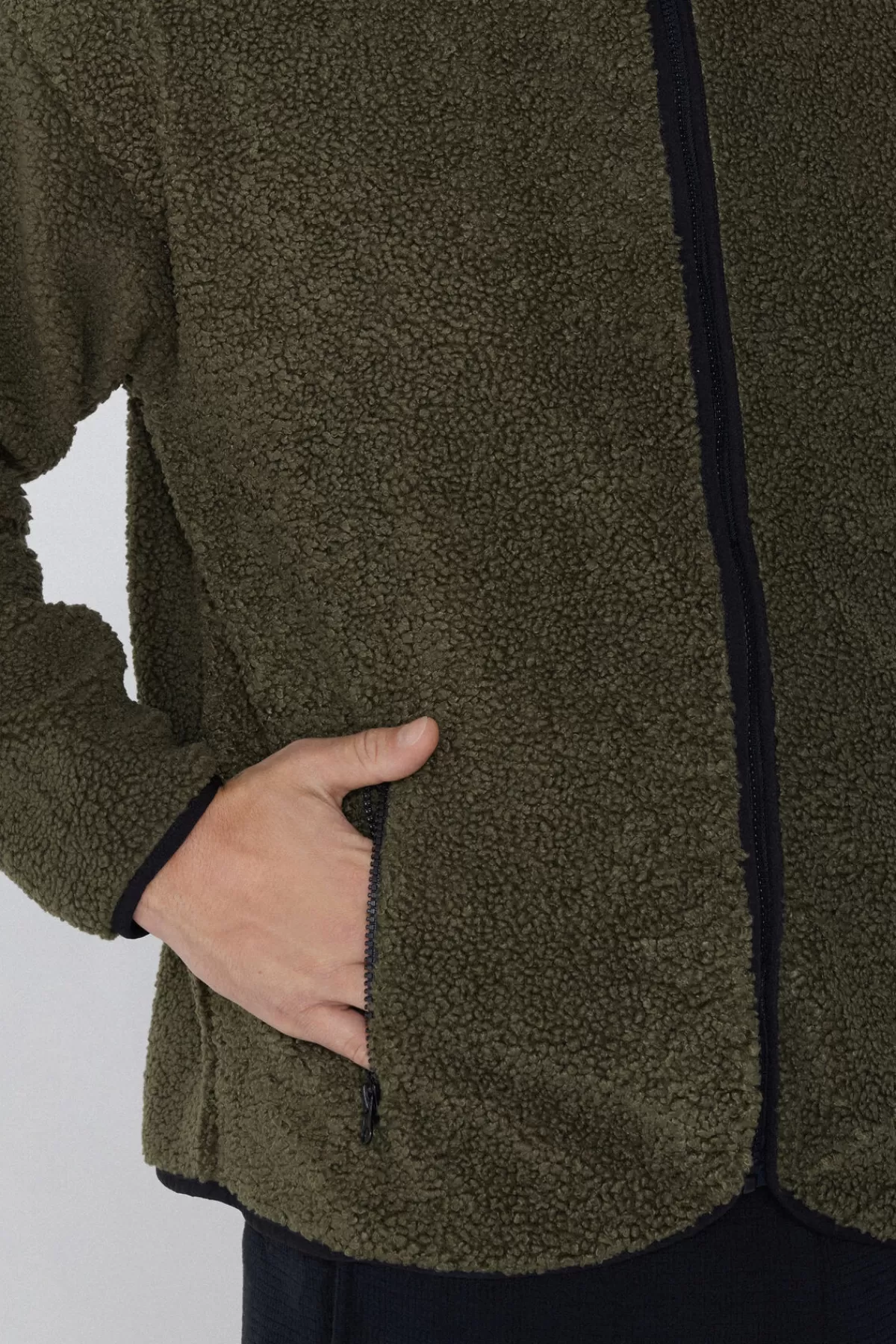 Tezenis Felpa con Zip Uomo - Morbido Pile Invernale, Giacca Sportiva a Maniche Lunghe 

(：