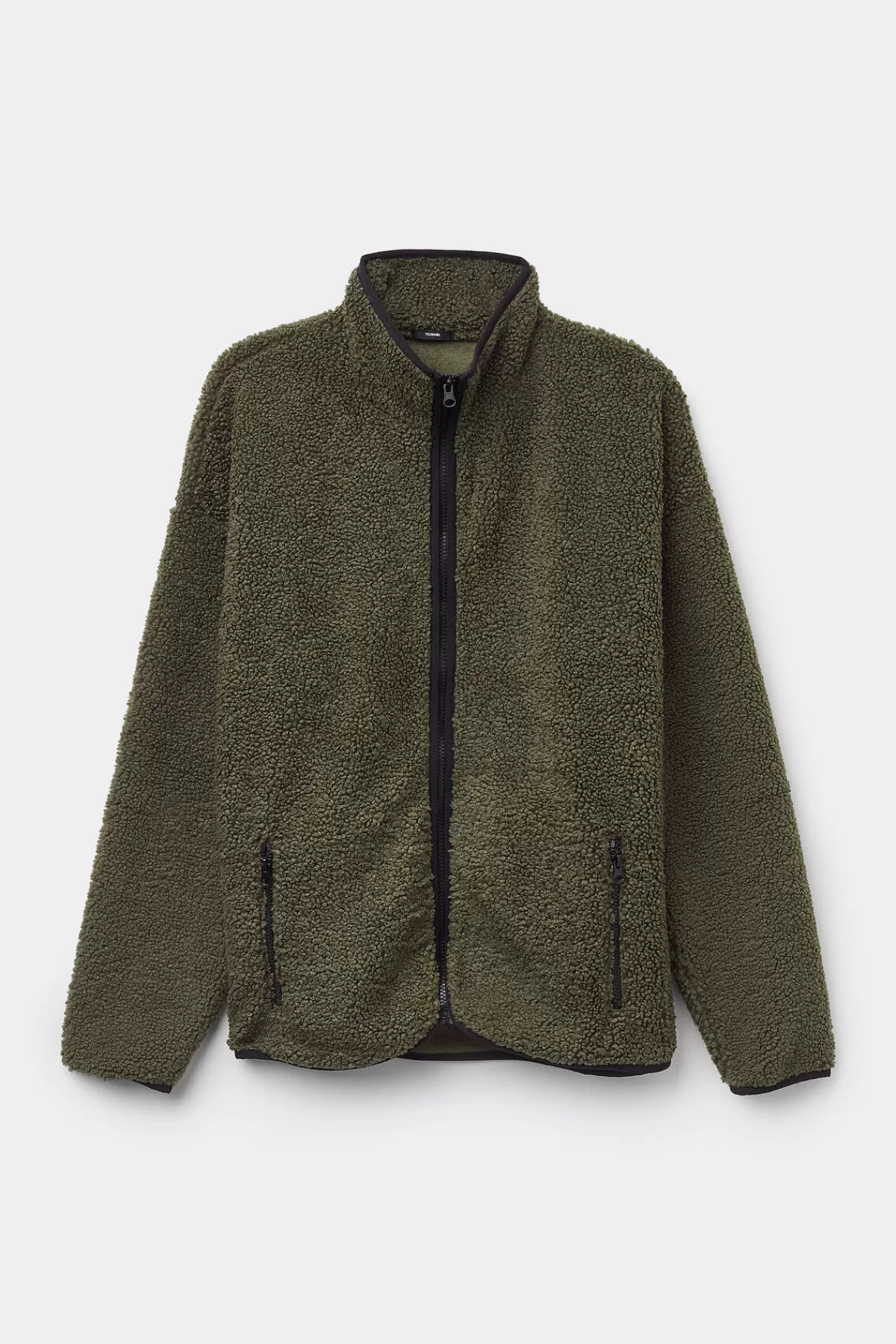 Tezenis Felpa con Zip Uomo - Morbido Pile Invernale, Giacca Sportiva a Maniche Lunghe 

(：